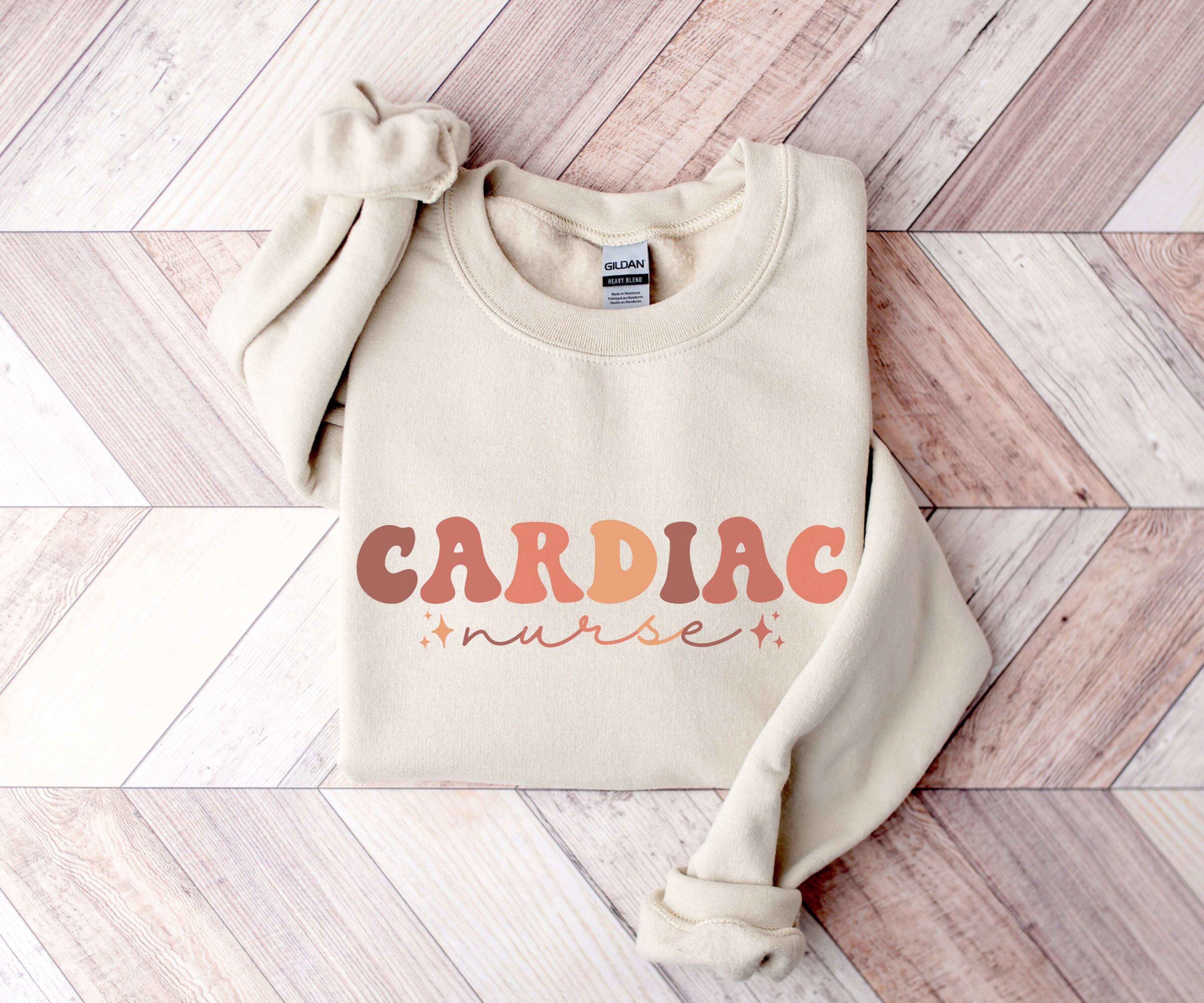 Cardiac Nurse Sweatshirt, Cardiac Care Nurse Gift, Retro Nurse Hoodie, Gift for Nurse, Nurse Graduation Gift, Nursing Student Sweater