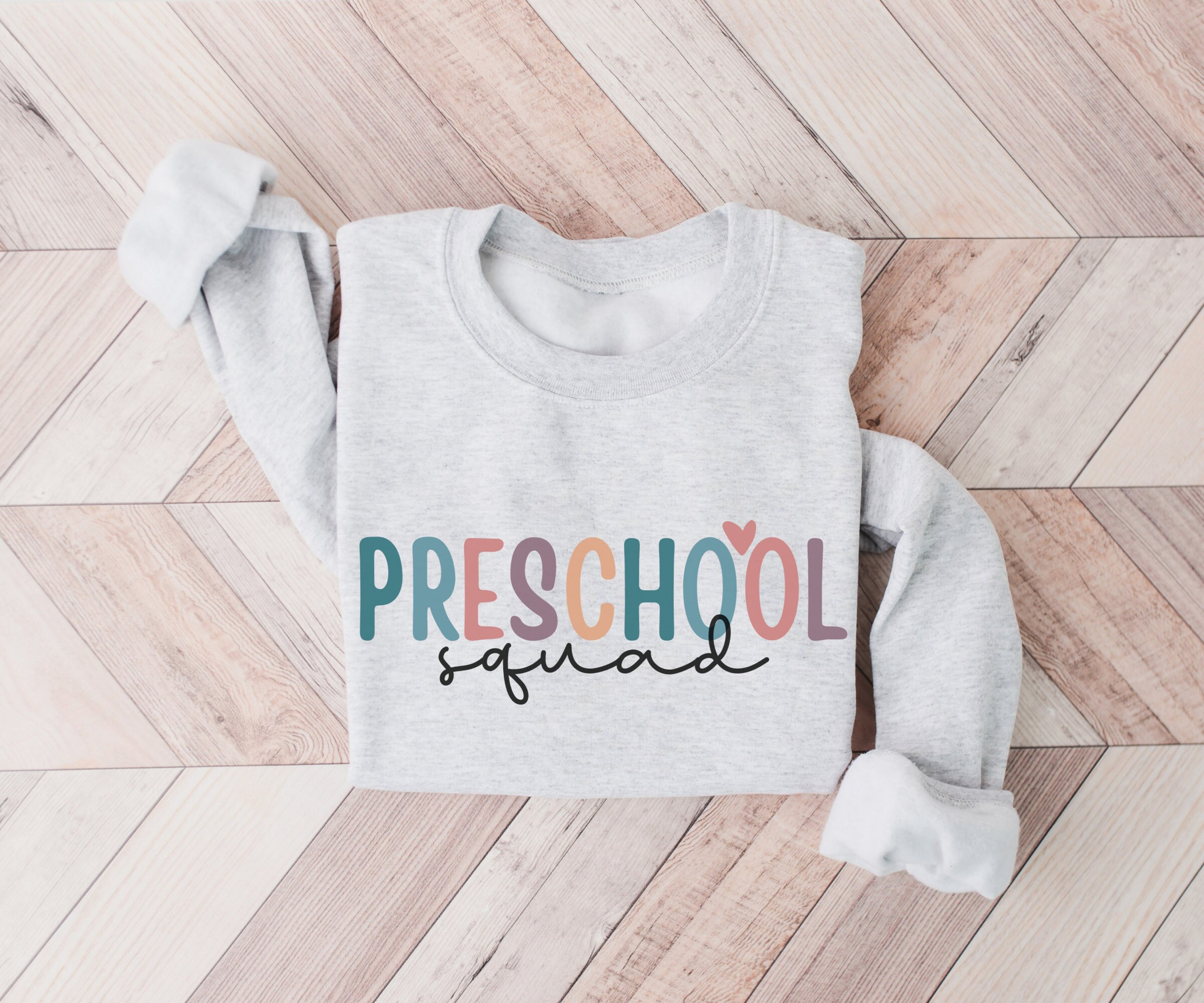 Preschool Squad Sweater, Preschool Teacher Sweatshirt, Teacher Appreciation Gift, Cute Preschool Dream Team Crewneck, Pre-K Crew, Pre-K Team