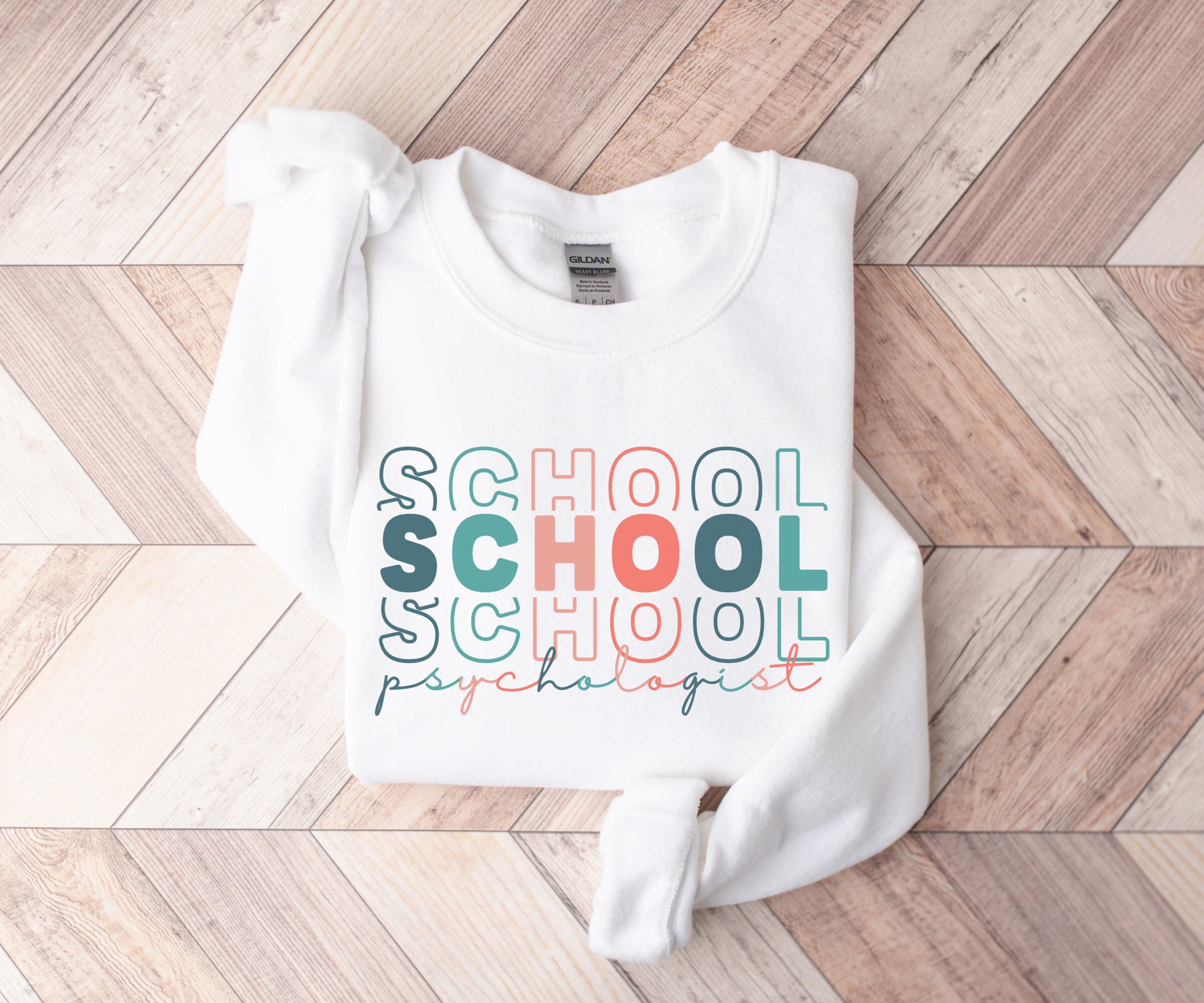 School Psychologist Sweater, Psychology Sweatshirt, School Psych Gift, Gift for New Psychologist, Trendy Oversized Crewneck for School Psych