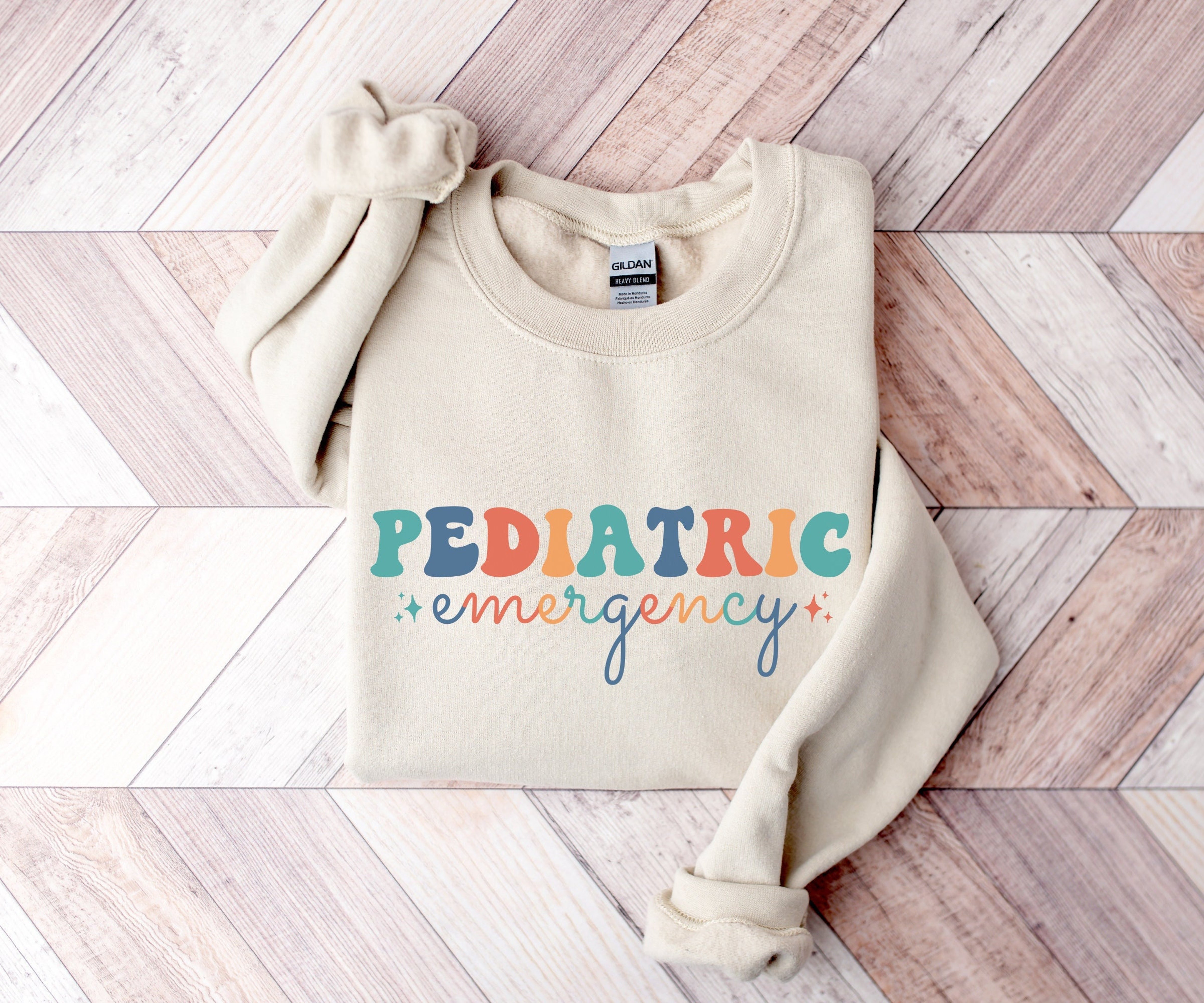 Pediatric Emergency Nurse Sweatshirt, Pediatric ER Nurse Gift, Emergency Room, Retro Nurse Sweater, Nurse Hoodie, Gift for Nurse, Nurse Gift