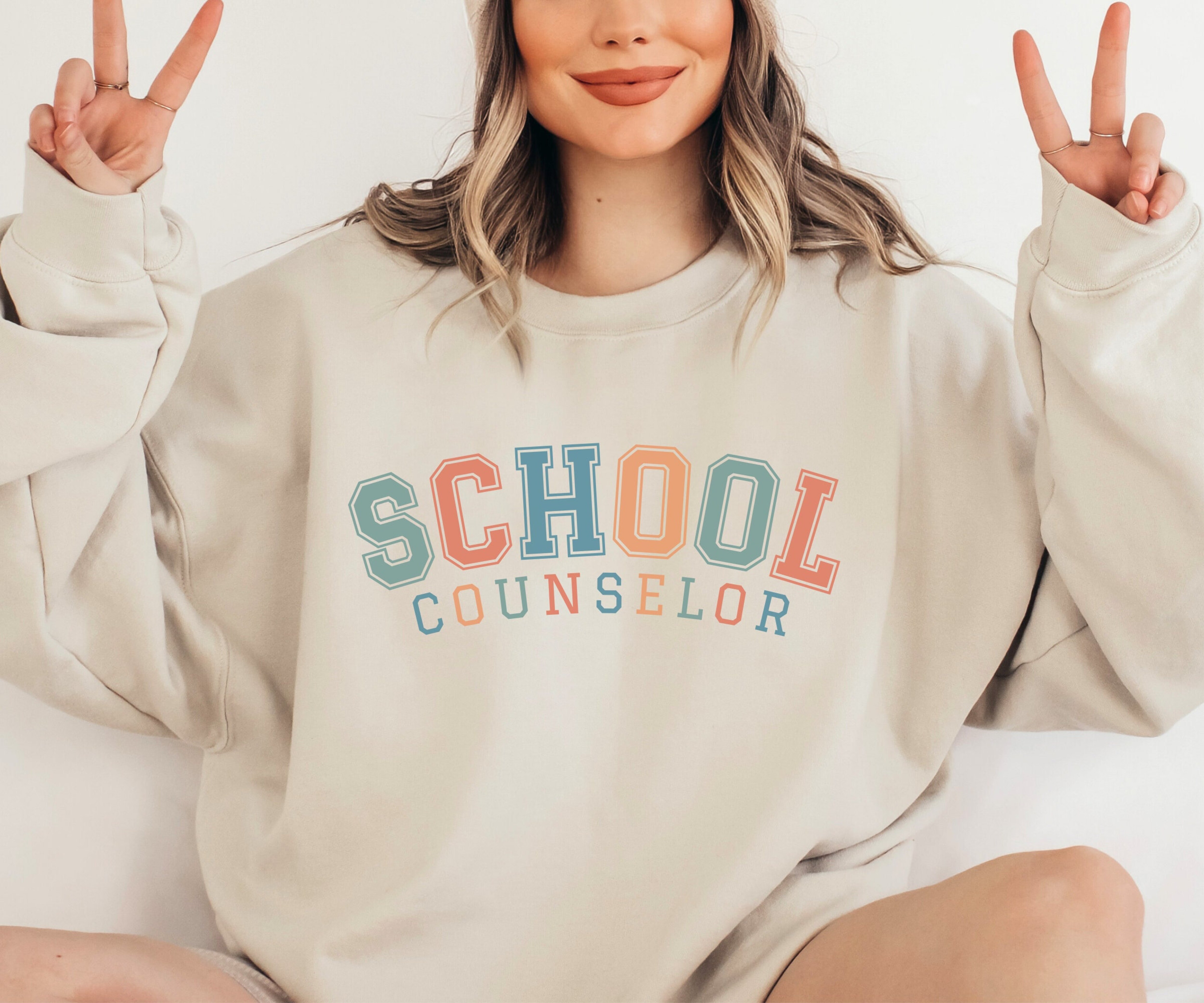 School Counselor Sweatshirt, New Counselor Sweater, Gift for School Counselor, First Day of School Gift Idea, High School Counselor Crewneck