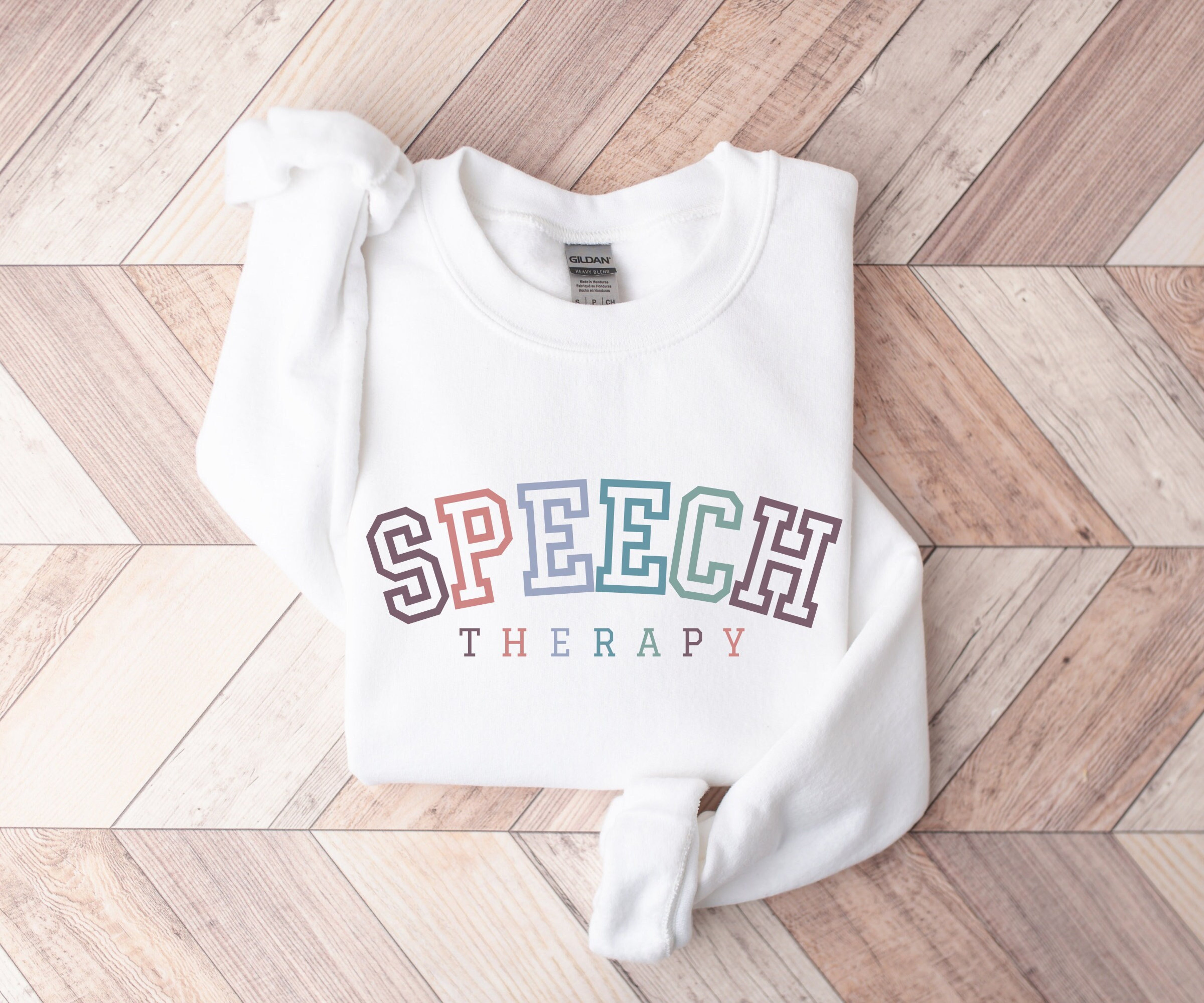 Speech Therapy Sweater, Speech Language Pathologist Sweatshirt, Therapist Assistant Gift, Therapy Gift, Gift for SLP, Speech Grad Gift Idea