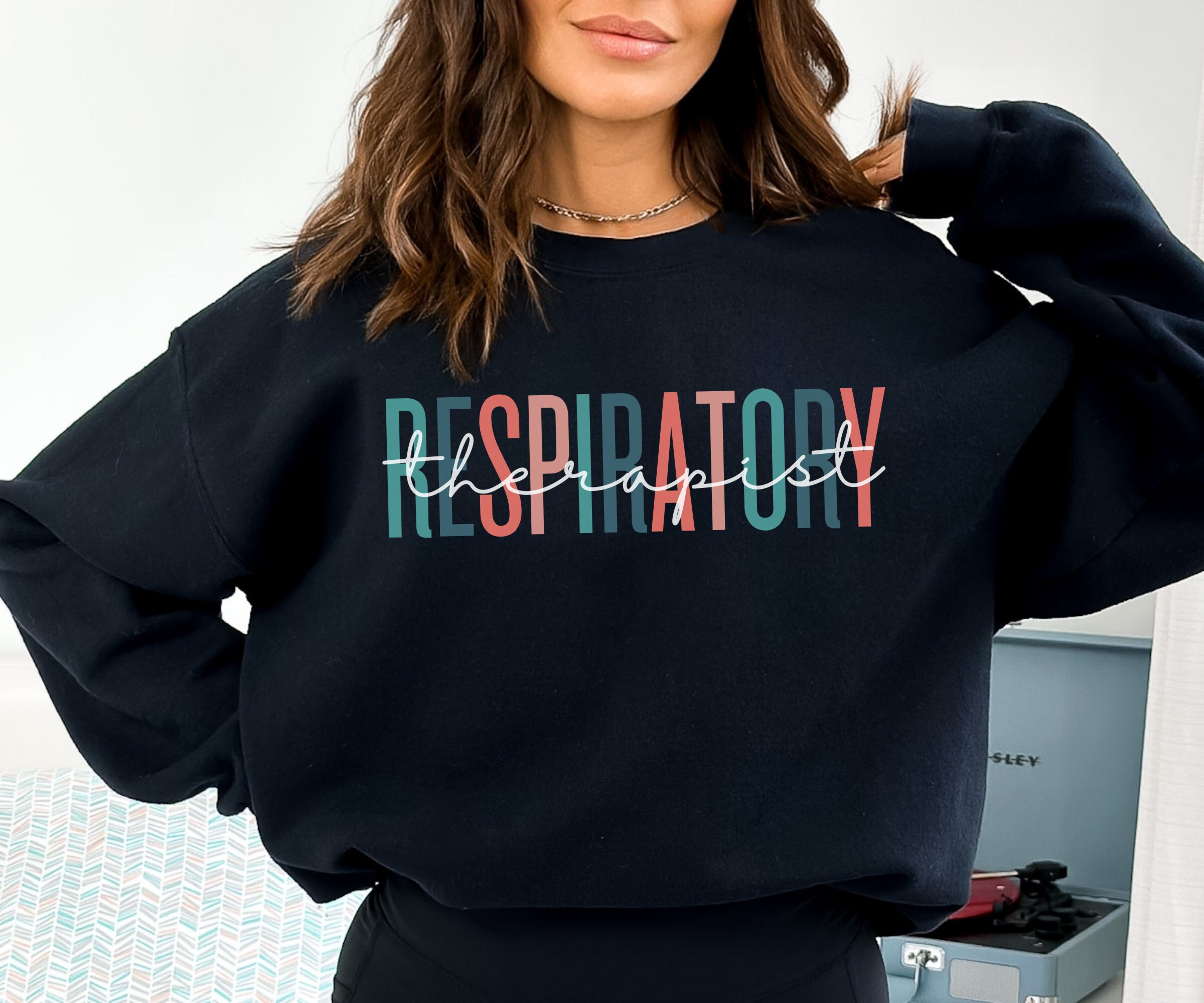 Respiratory Therapist Sweatshirt, Respiratory Therapy Gift, RT Sweater Crewneck Hoodie, Gift for Therapist, Graduation Gift for RT Student