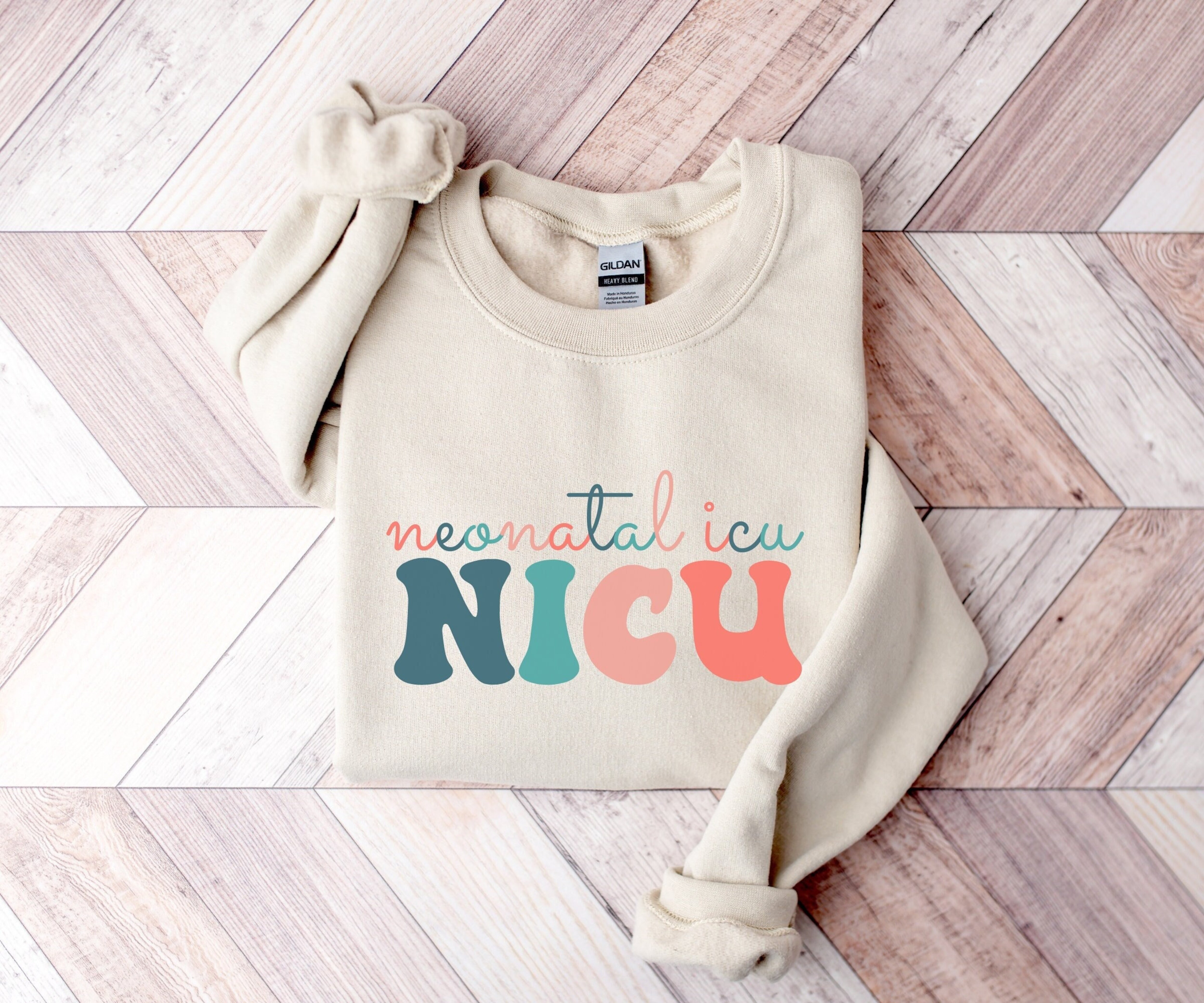 Neonatal ICU Sweatshirt, NICU Nurse Sweater, Neonatal Intensive Care Unit Hoodie, Gift for Nurse, New Nurse Gift, Student Nurse Sweatshirt