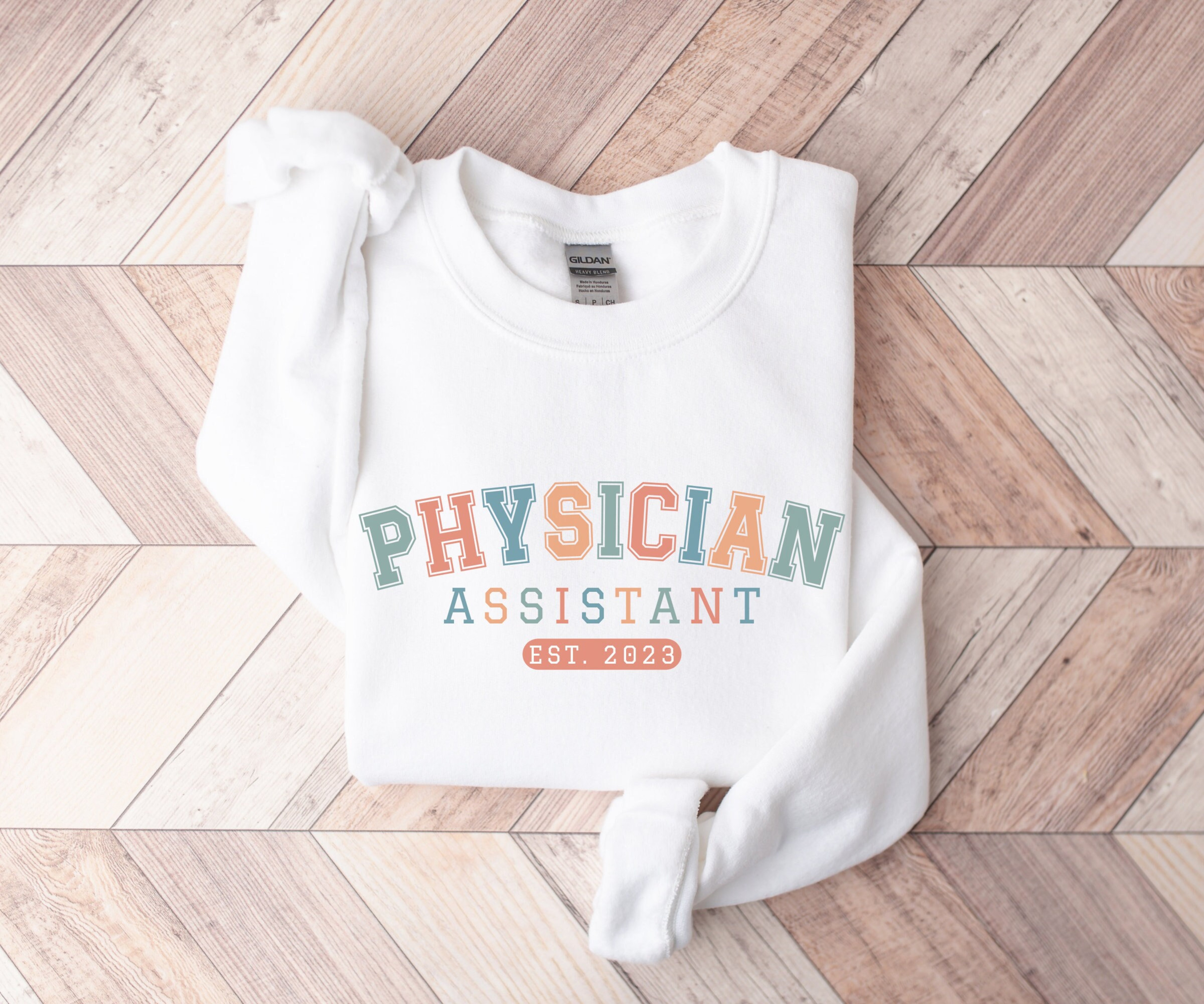 Custom Year Physician Sweater, Personalized Sweatshirt, Customized Gift for PA, PA Student Graduation Gift Idea, Doctor Assistant Crewneck