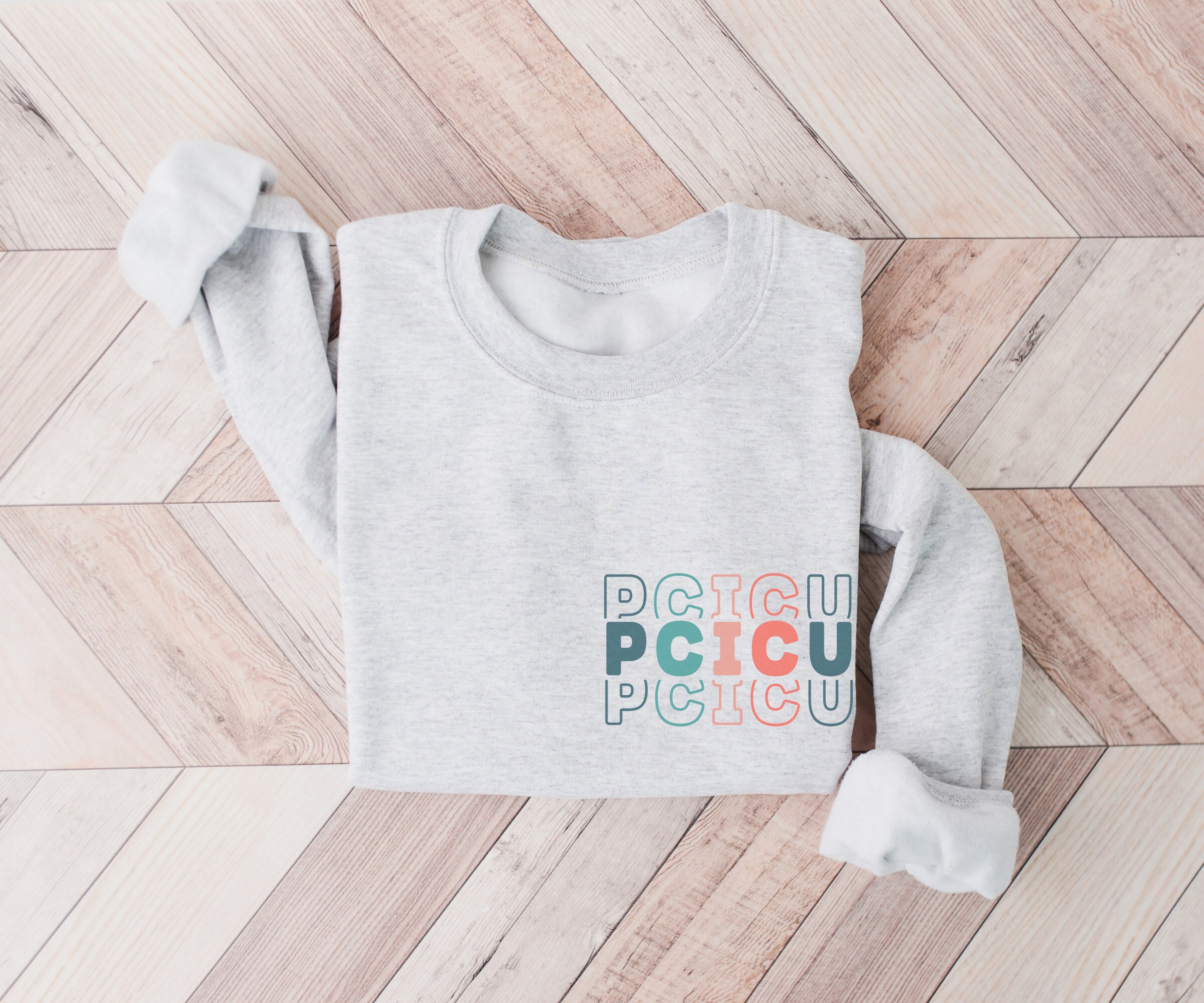 PCICU Nurse Sweatshirt, Pediatric Cardiac ICU Nurse Sweatshirt, Pediatric Nurse Sweater, Peds Nurse Sweater, New Nurse Gift, Gift for Nurse