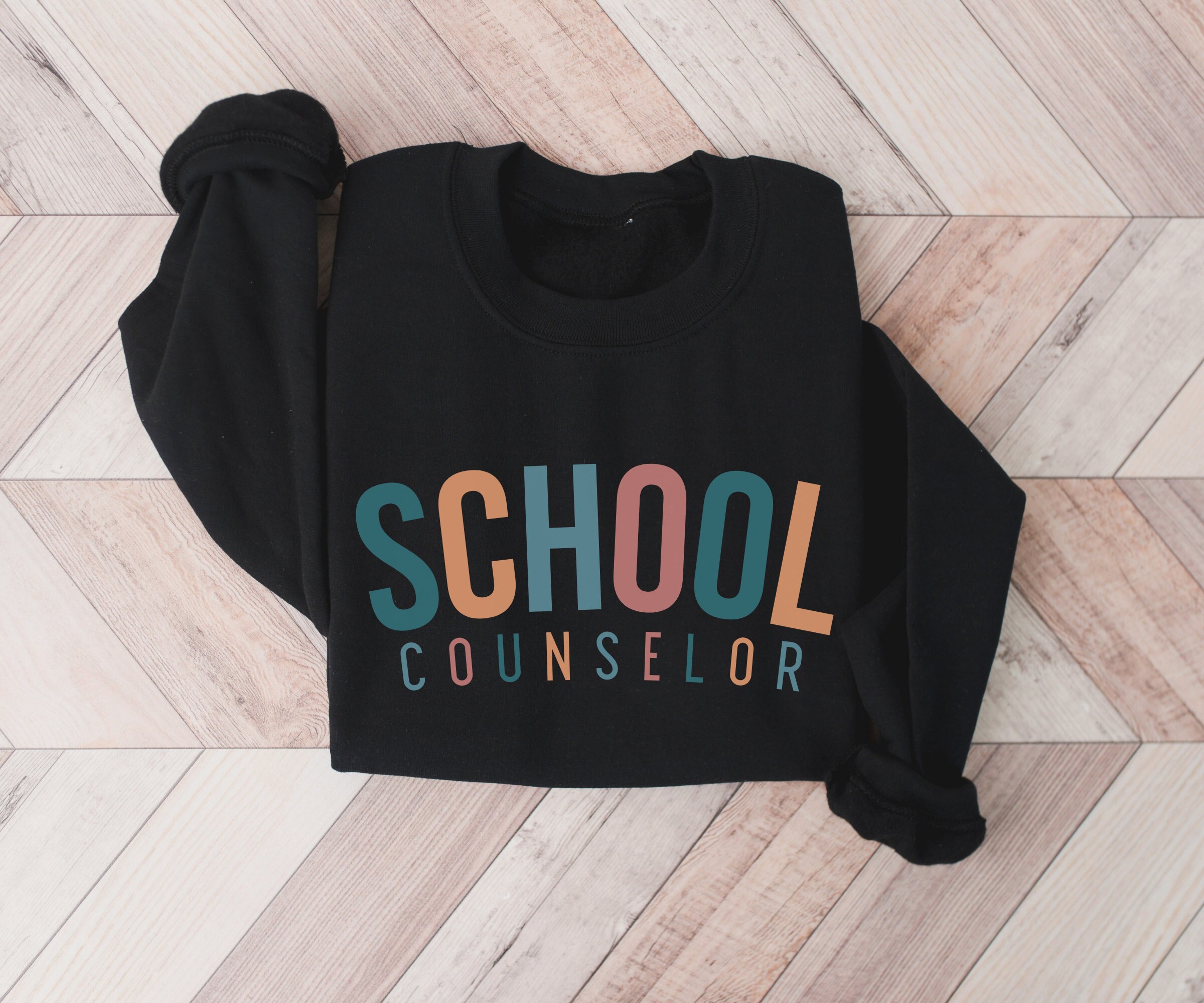 School Counselor Sweatshirt, Sweater for Counselor, Elementary School Counselor Hoodie, Oversized Crewneck for New Counselor, Counselor Gift