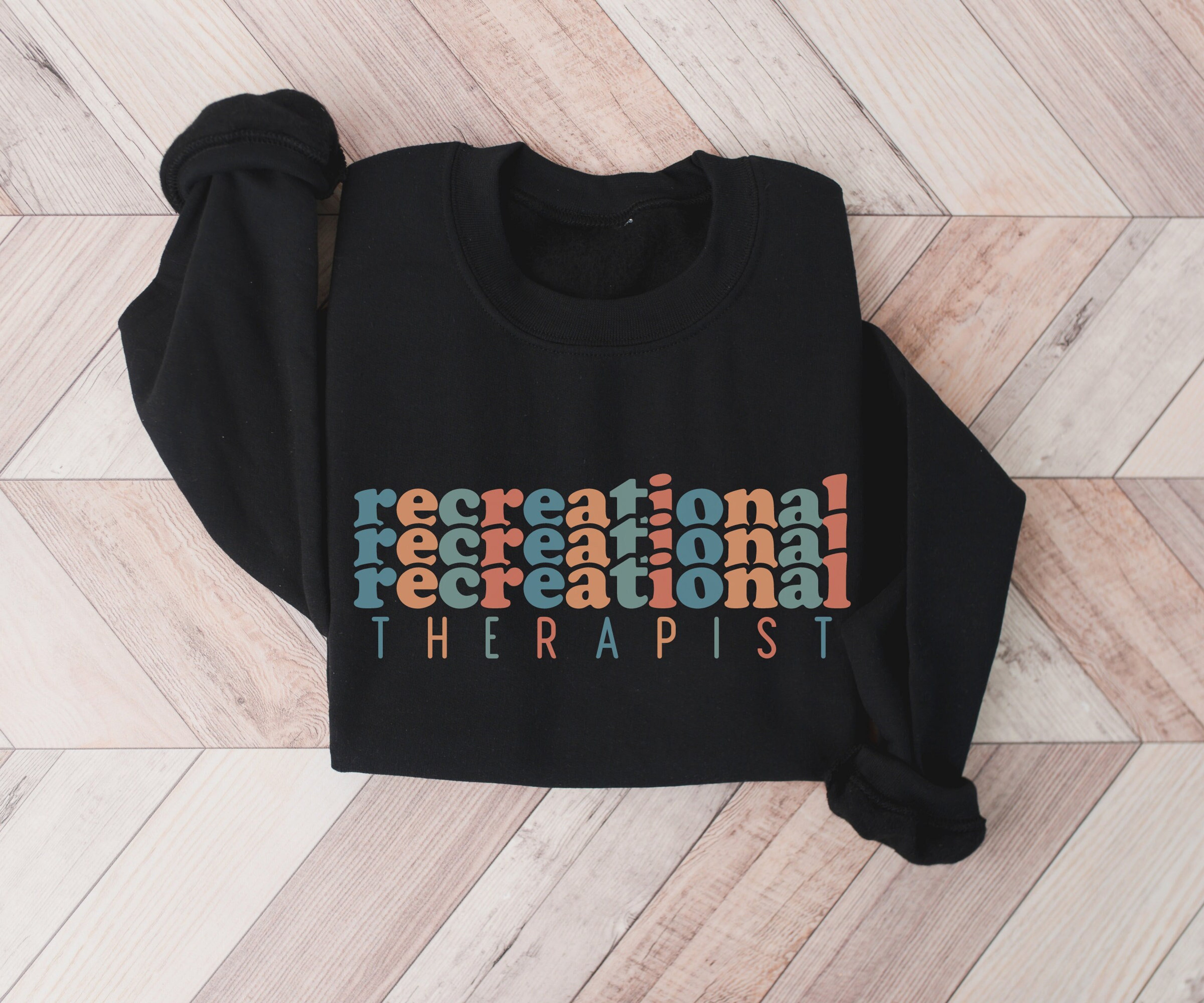 Recreational Therapist Sweatshirt, Graduation Gift for RT Student, Gift for Therapist, Recreational Therapy Sweater, Cute Therapist Crewneck