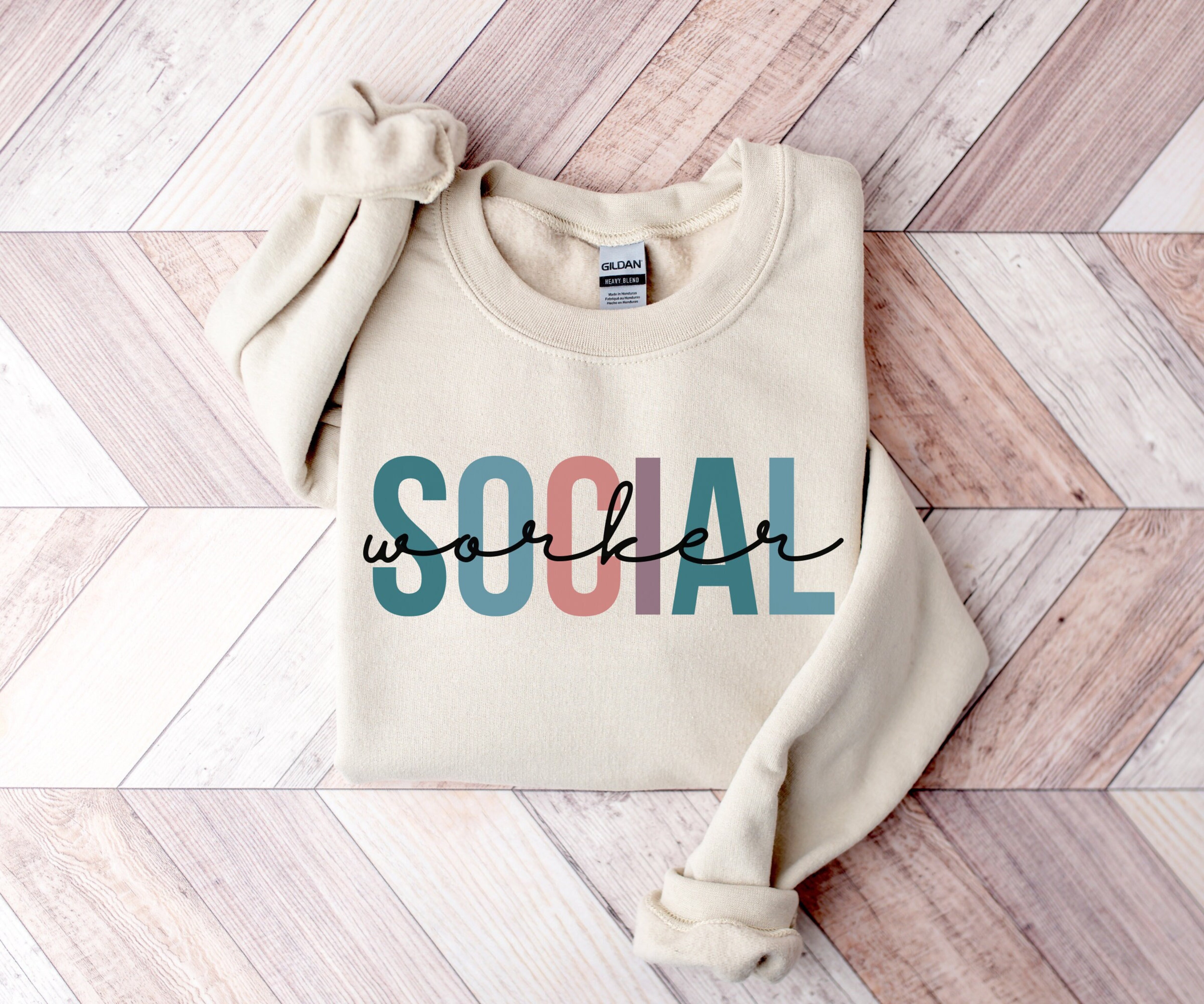 Social Worker Sweater, Sweatshirt for Social Worker, Social Worker Gift, Gift for Social Worker Graduate, MSW Graduation Gift, MSW Crewneck