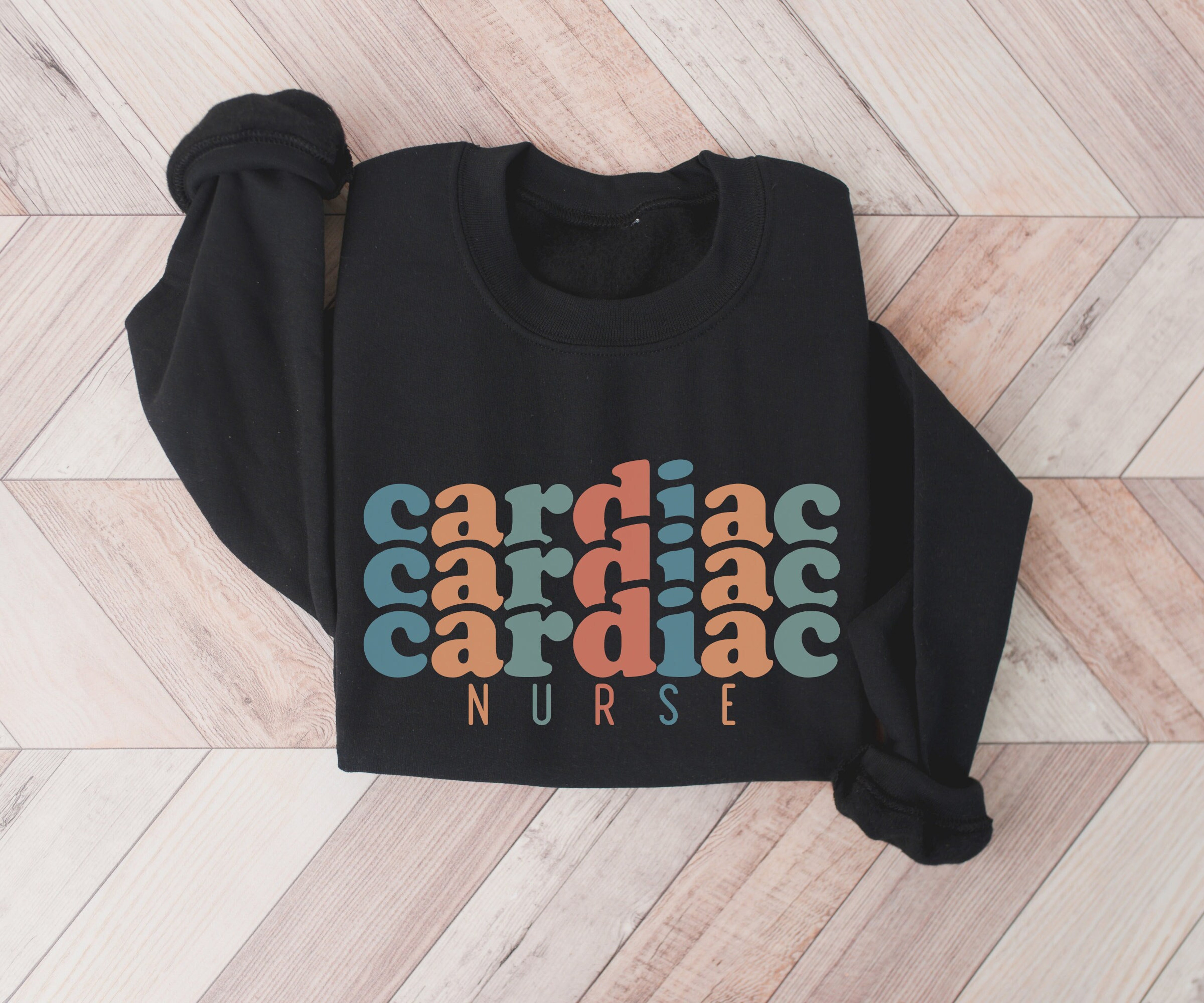 Cardiac Nurse Sweatshirt, Cardiac ICU Nurse Sweater, Gift for Cardiac Nurse, Gift for Graduate Nurse, Nursing Student Crewneck, New Nurse