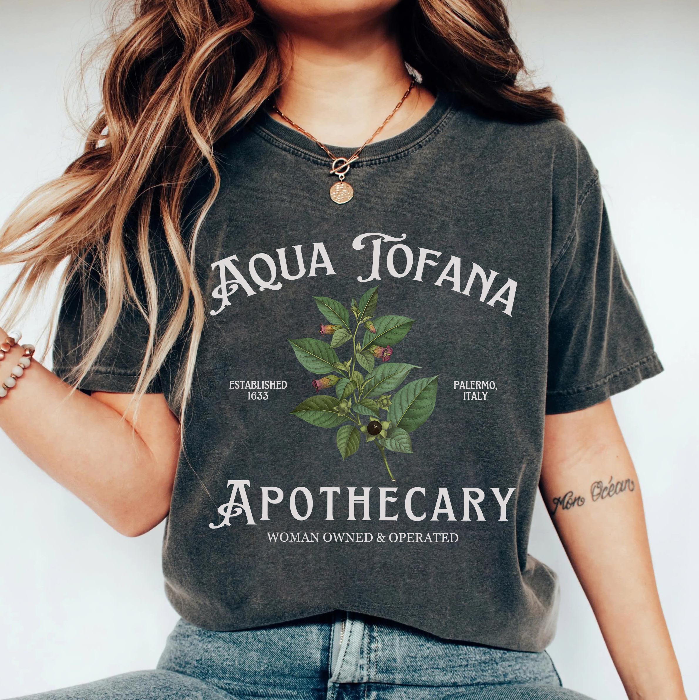 Aqua Tofana Shirt, Aqua Tofana Apothecary Shirt, Poison The Patriarchy Shirt, Feminist Shirt, Womens Rights Shirt, Burn the Patriarchy Shirt