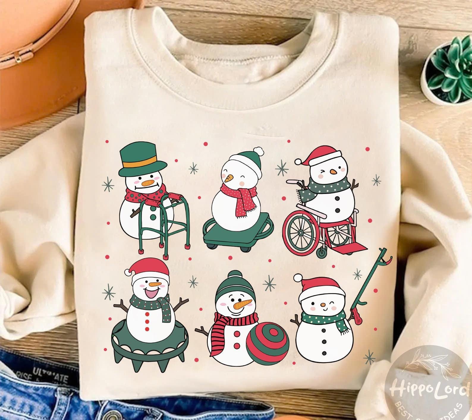 Christmas Physical Therapy Shirt, Physical Treatment Shirt, Christmas Physical Therapist Shirt, Christmas  PT Shirt, PT Crew Shirt,PTA Shirt