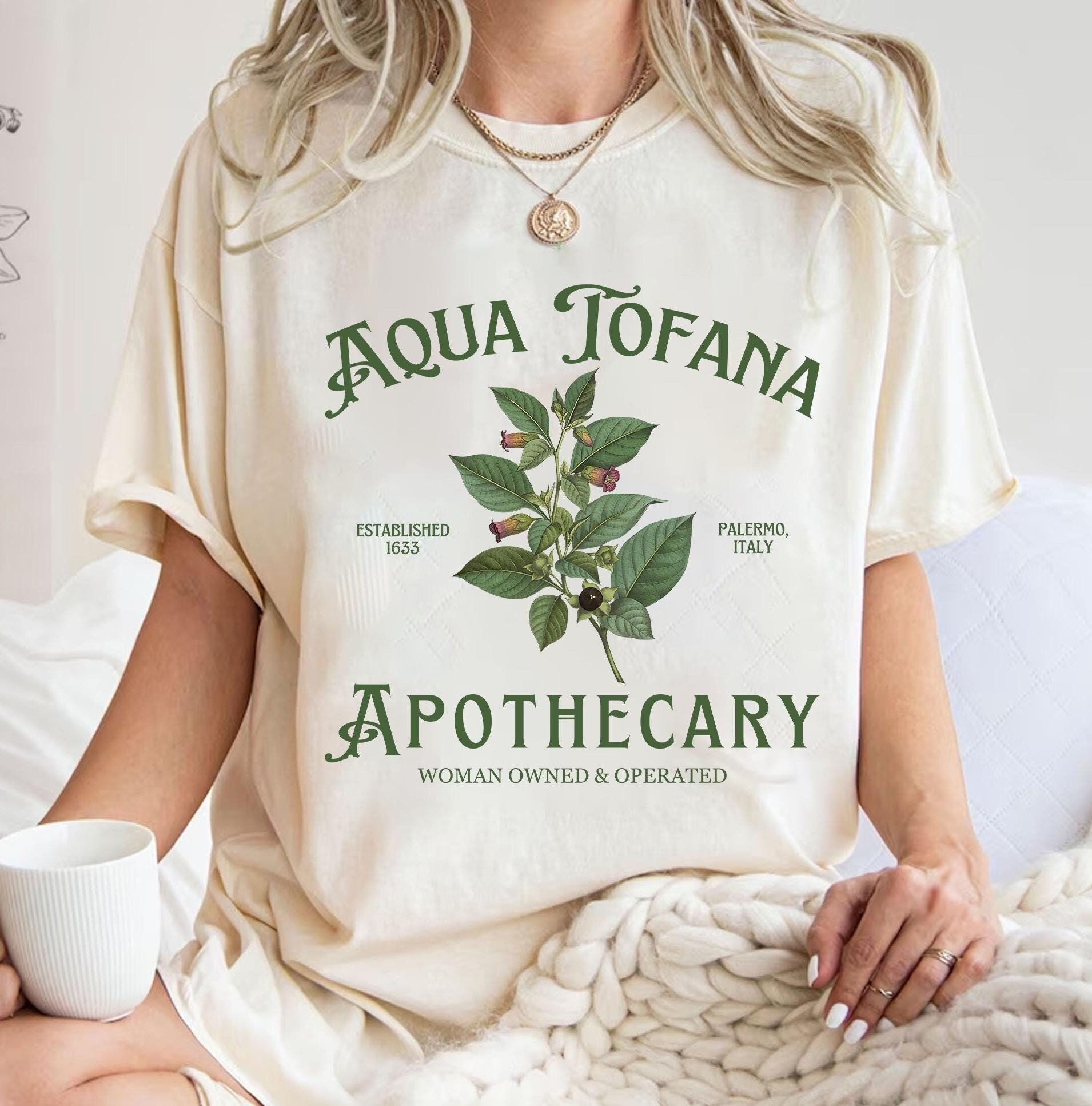 Aqua Tofana Shirt, Aqua Tofana Apothecary Shirt, Poison The Patriarchy Shirt, Feminist Shirt, Womens Rights Shirt, Burn the Patriarchy Shirt