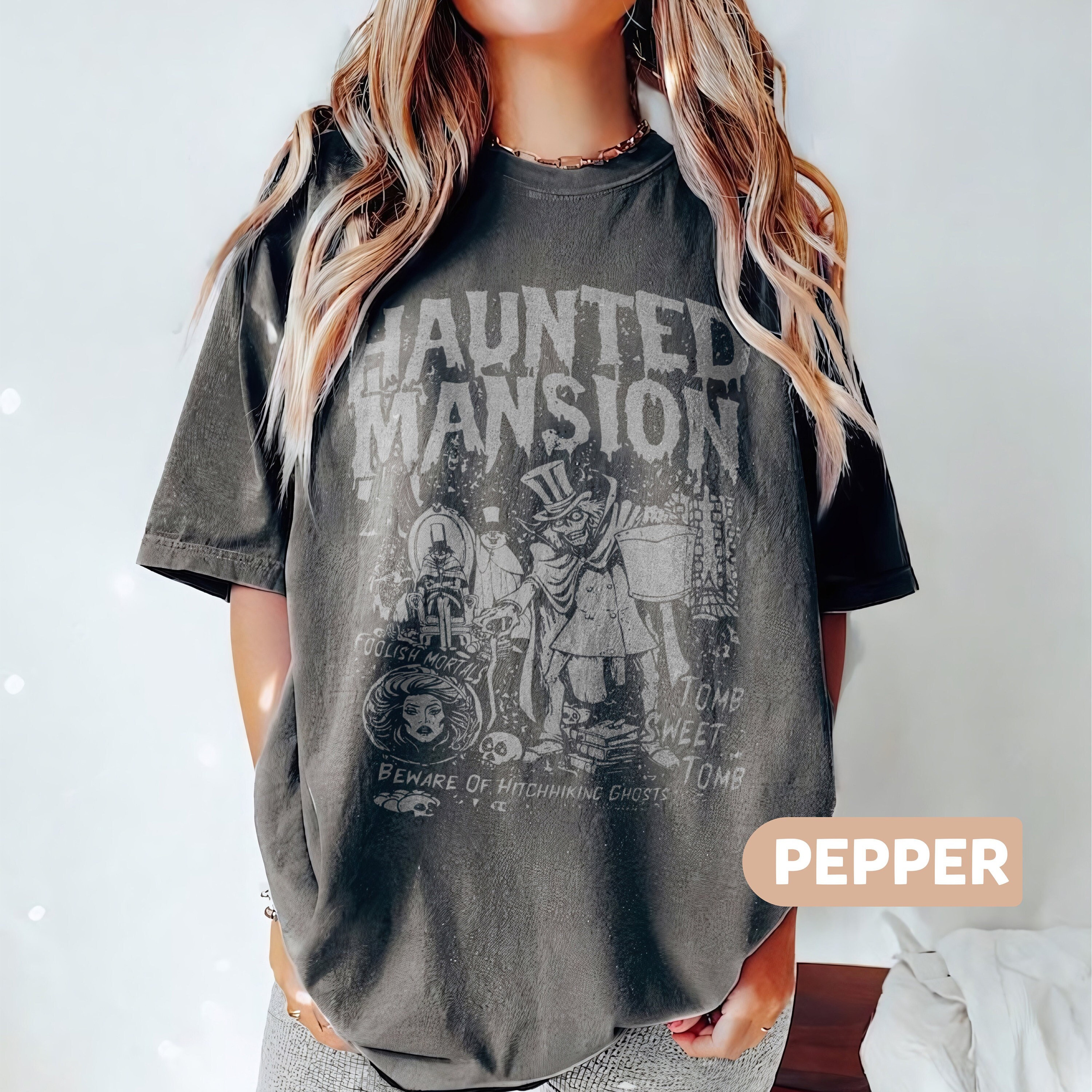 Vintage Haunted Mansion  Shirt, The Haunted Mansion Shirt, Retro Disney Halloween Shirt, Halloween Party, Halloween Gift