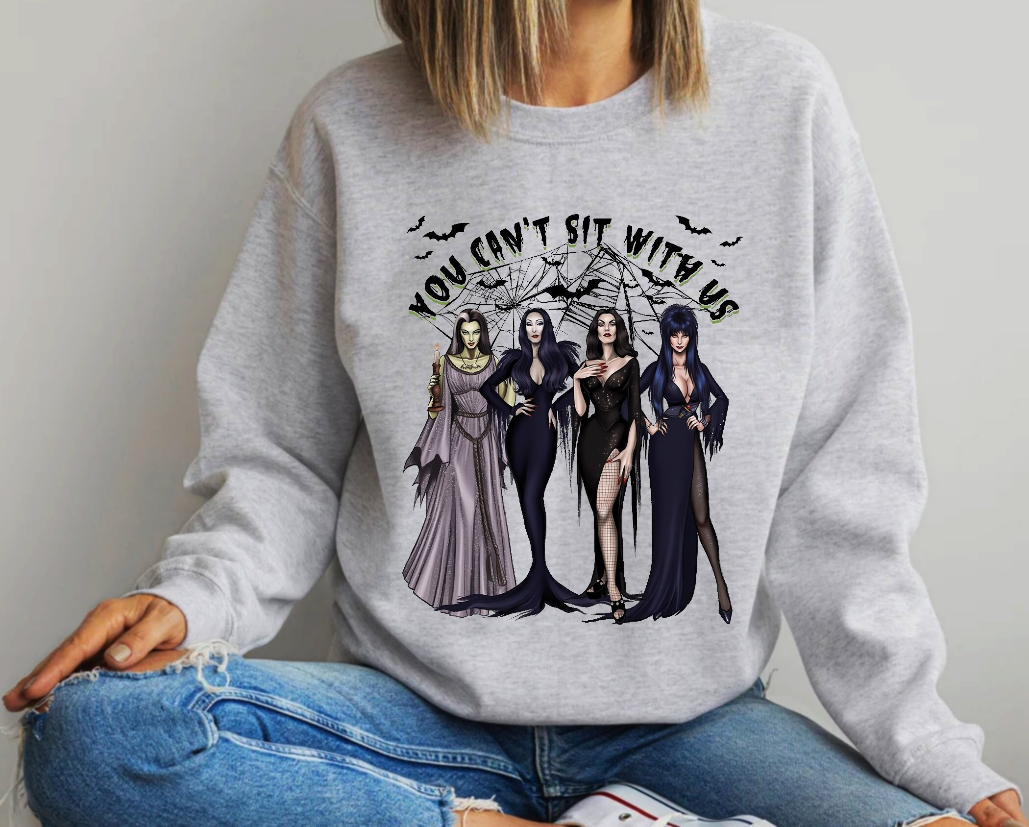 You Cant Sit With Us Sweatshirt, Witches Sweatshirt, Sanderson Witch Museum Sweatshirt, Funny Sanderson Sisters Shirt, Funny Halloween Shirt