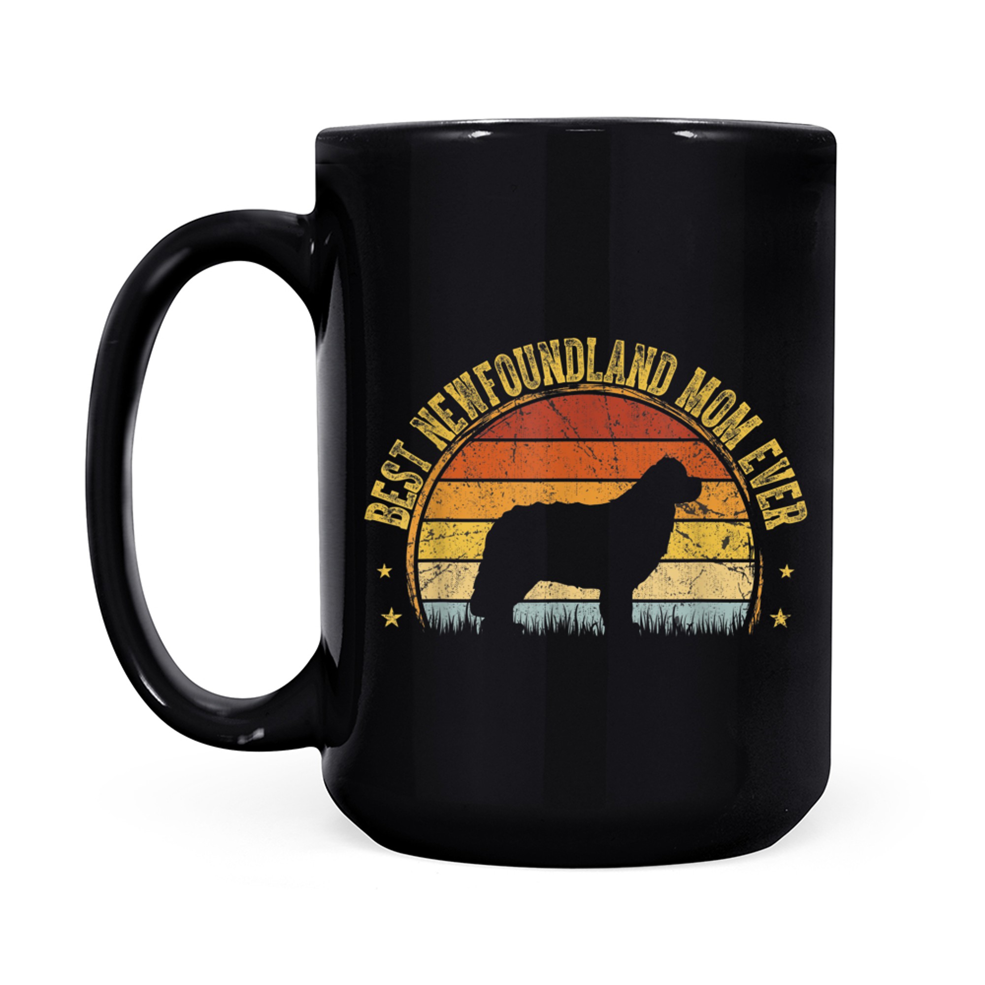 Best Newfoundland Mom Ever Outfit Mother's Day Gifts mug black