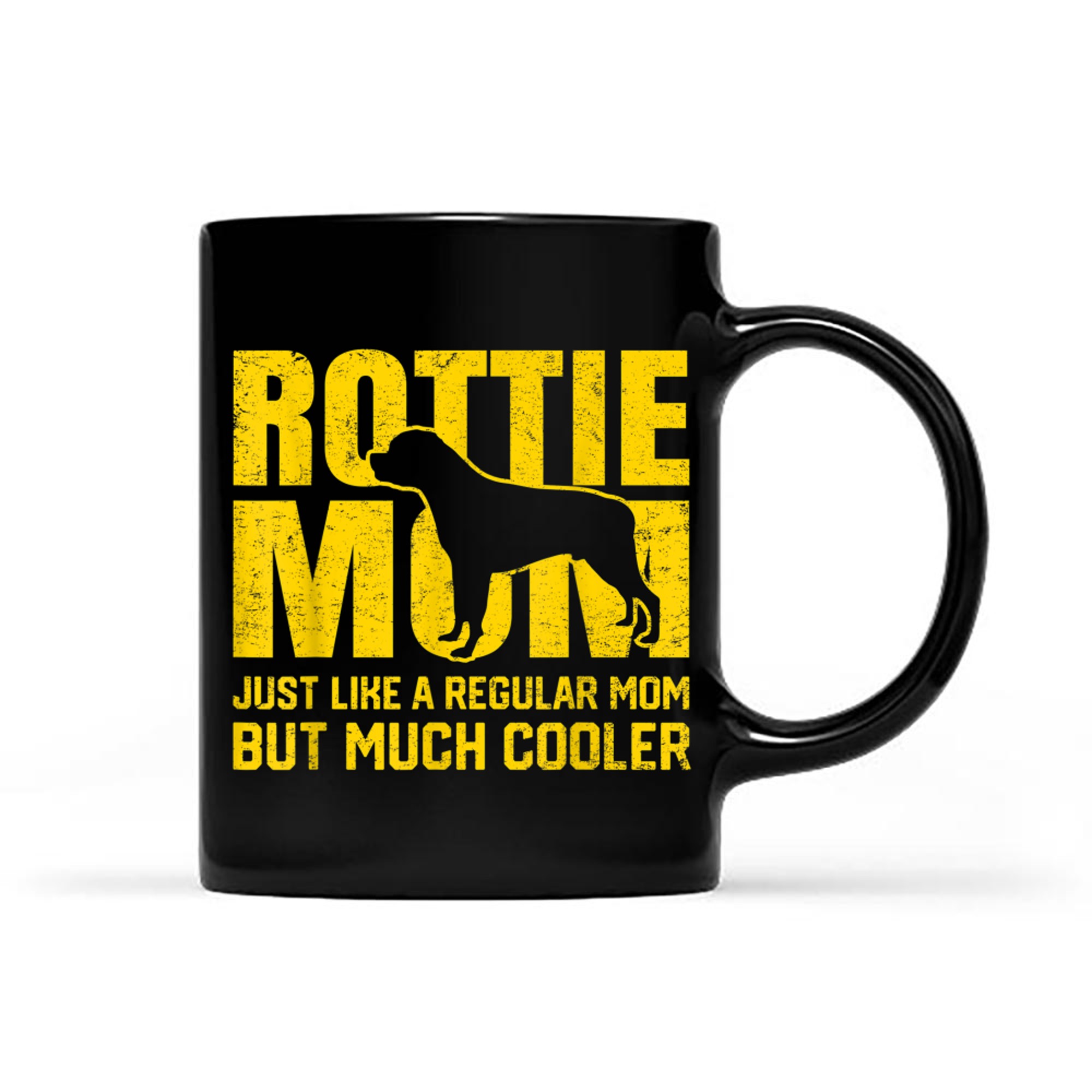 Best Rottie Mom Ever Rottweiler Dog Lover Mother Owner Gifts mug black