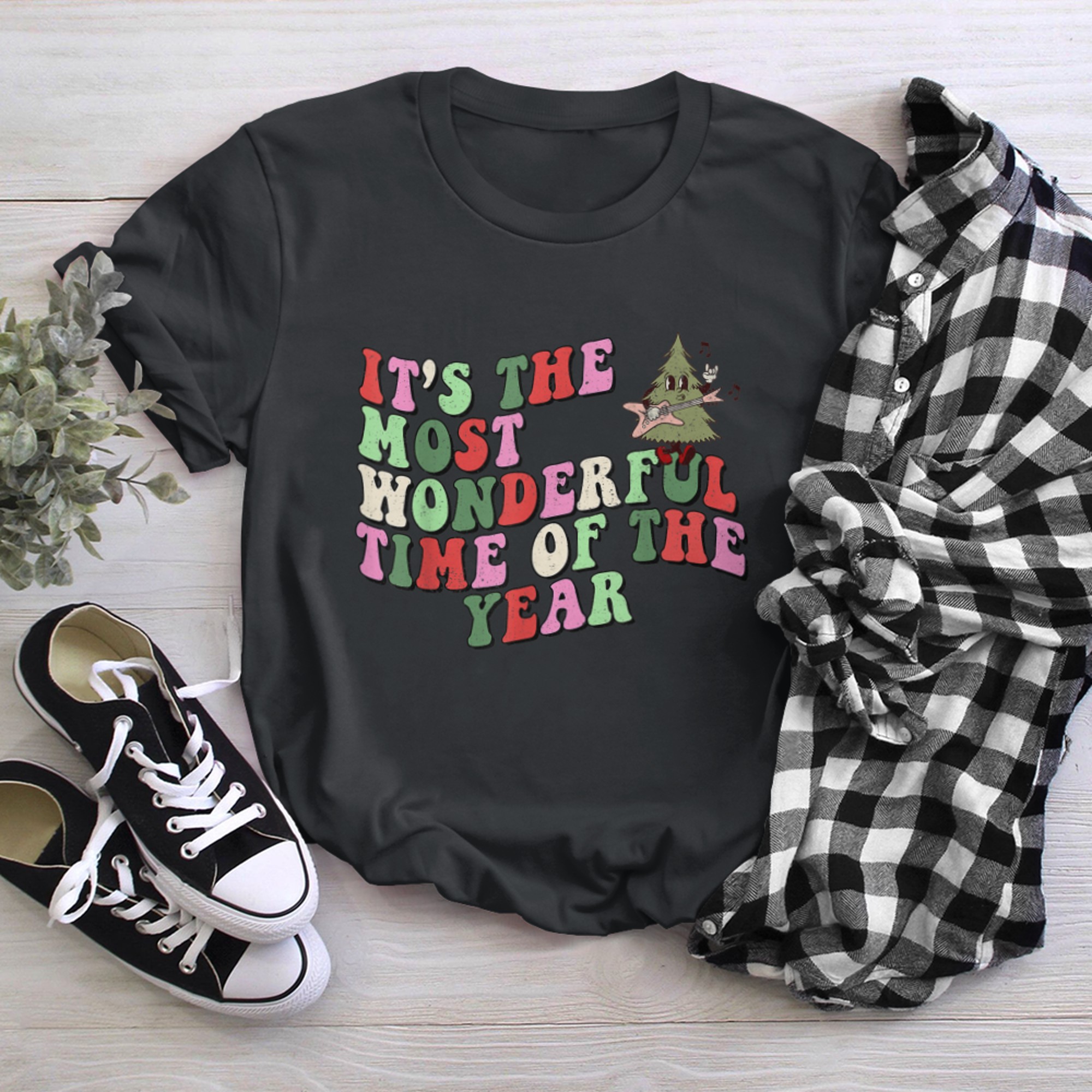 Funny Christmas It's The Most Wonderful Time Of The Year t-shirt black