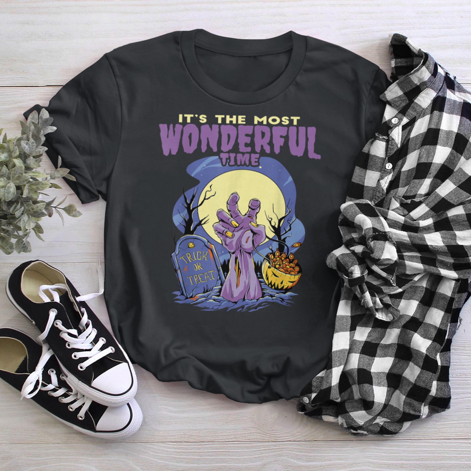 It's The Most Wonderful Time of the Year - Funny Halloween t-shirt black