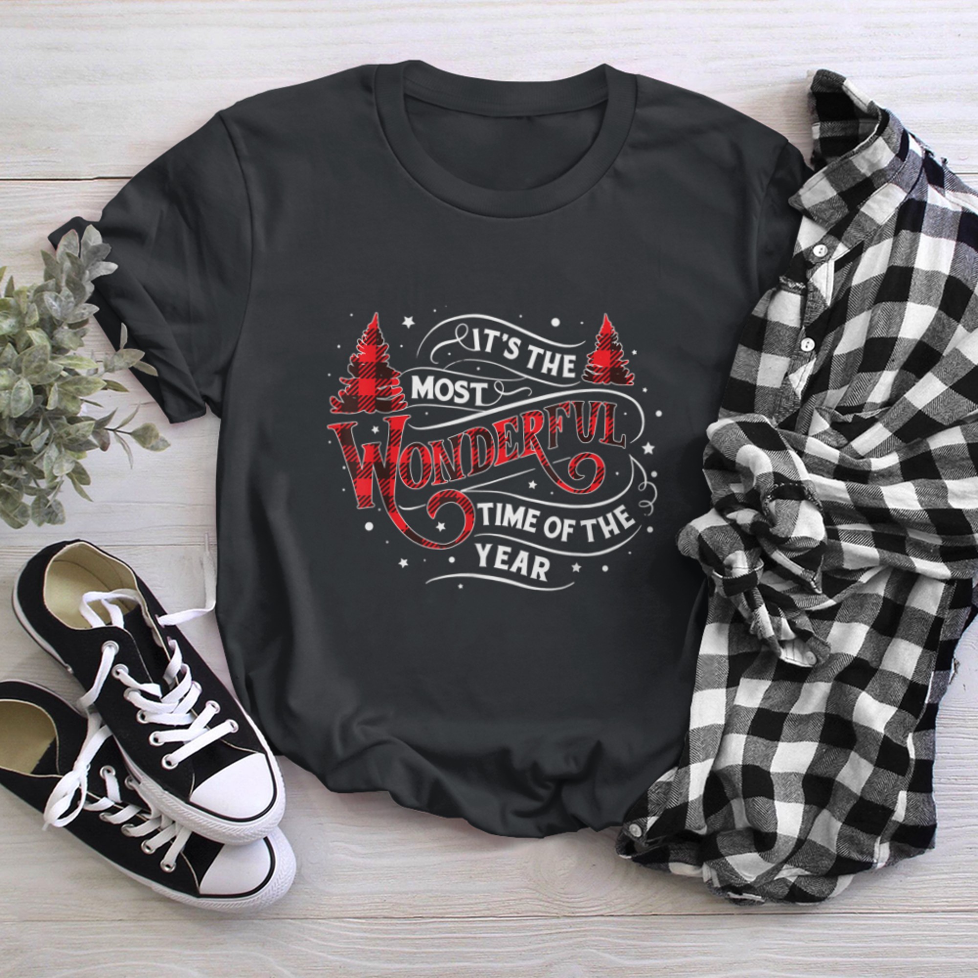 It's The Most Wonderful Time Of The Year Christmas (6) t-shirt black