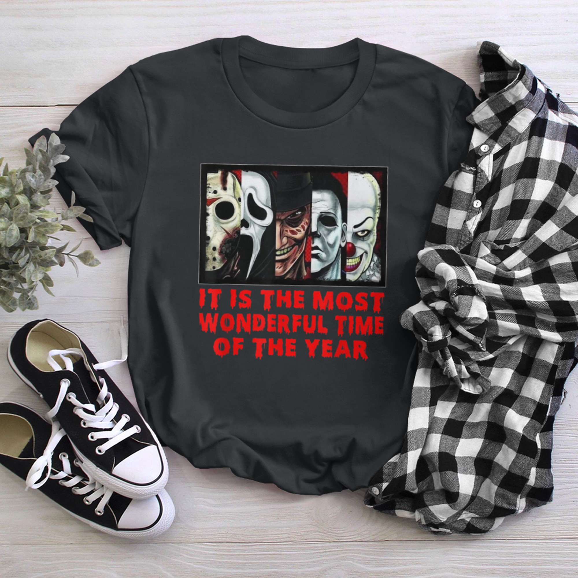 It's the most wonderful time of the year Halloween (4) t-shirt black