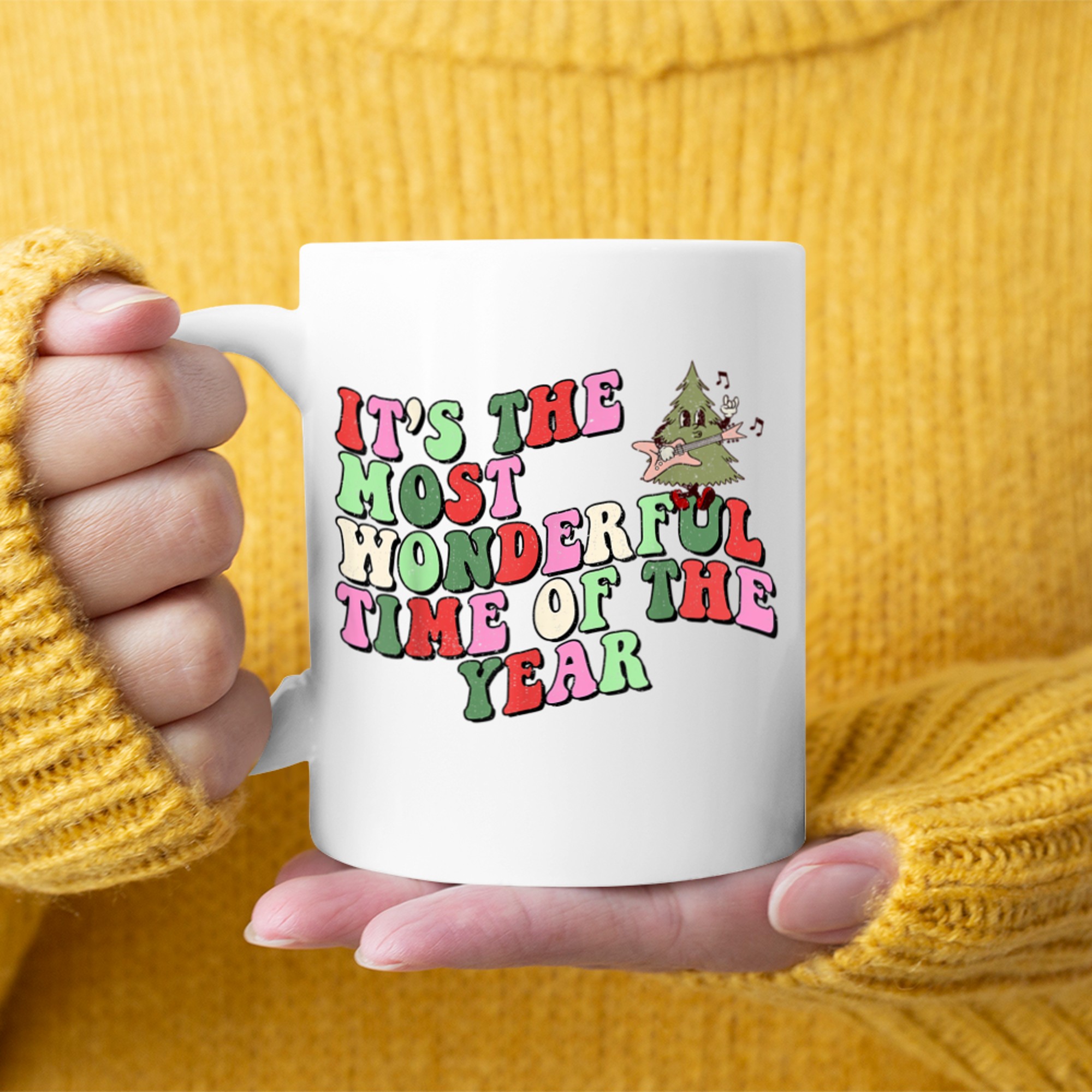 Funny Christmas It's The Most Wonderful Time Of The Year mug white