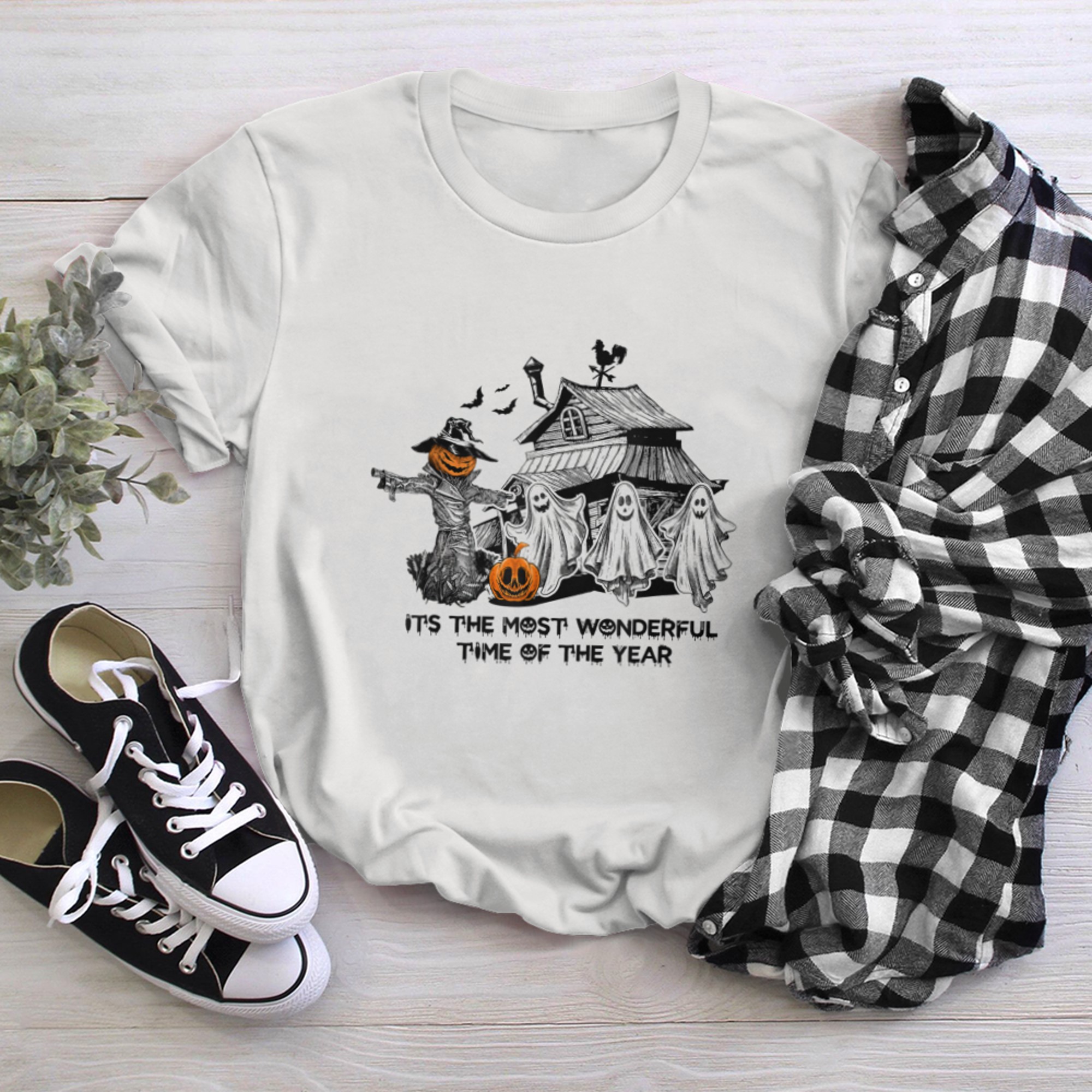 Halloween - It's The Most Wonderful Time of The Year t-shirt white