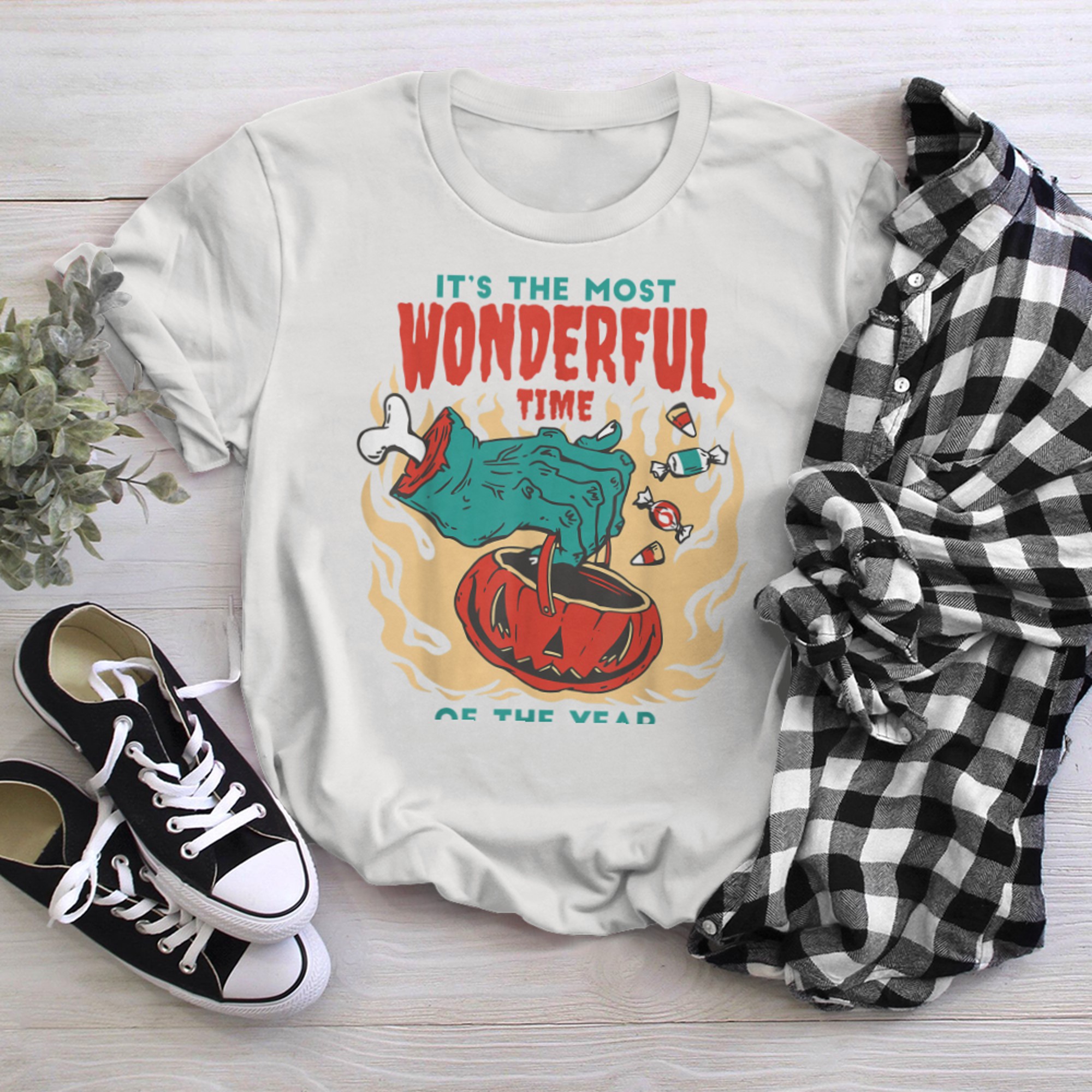 It's The Most Wonderful Time of the Year - Funny Halloween (1) t-shirt White