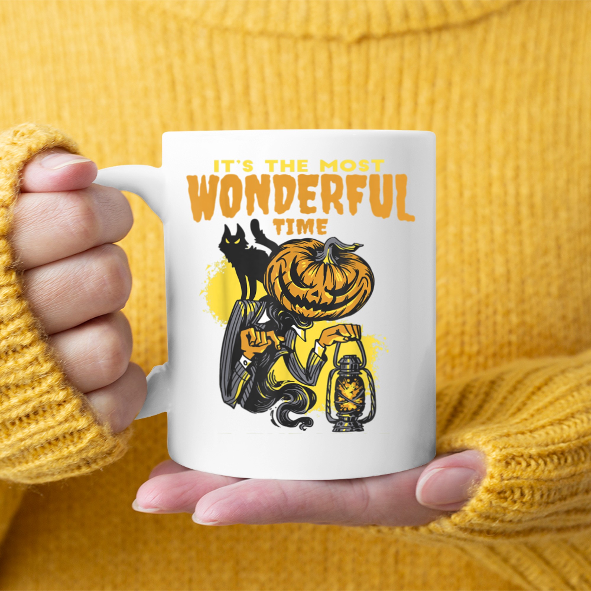 It's The Most Wonderful Time of the Year - Funny Halloween (6) mug white