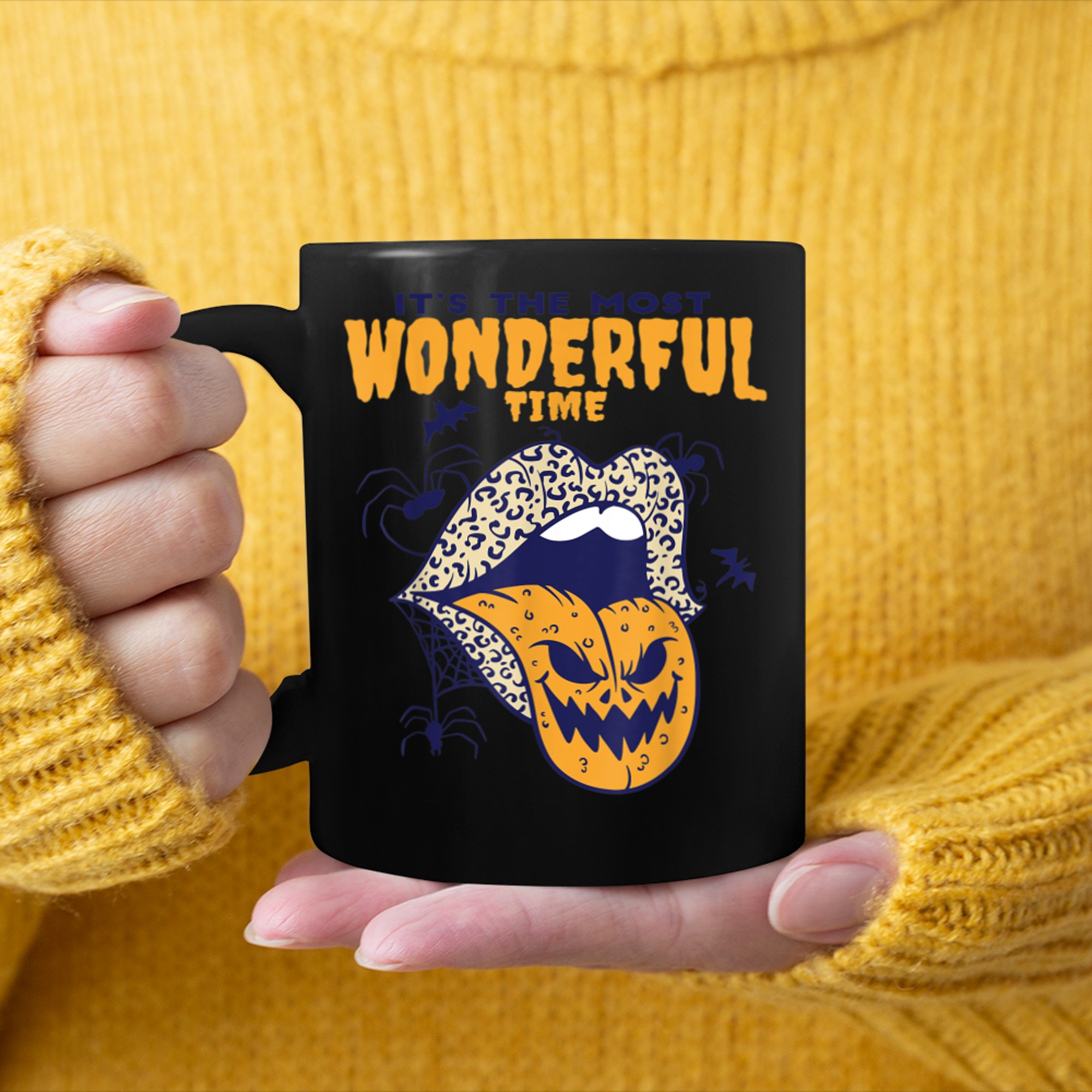 It's The Most Wonderful Time of the Year - Funny Halloween (8) mug black