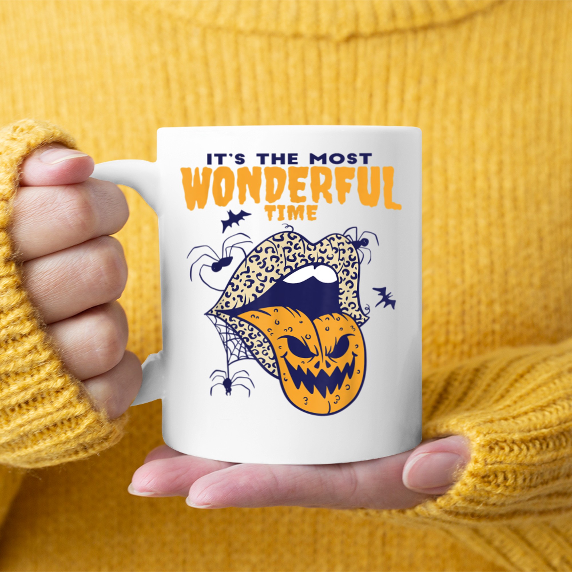 It's The Most Wonderful Time of the Year - Funny Halloween (8) mug white