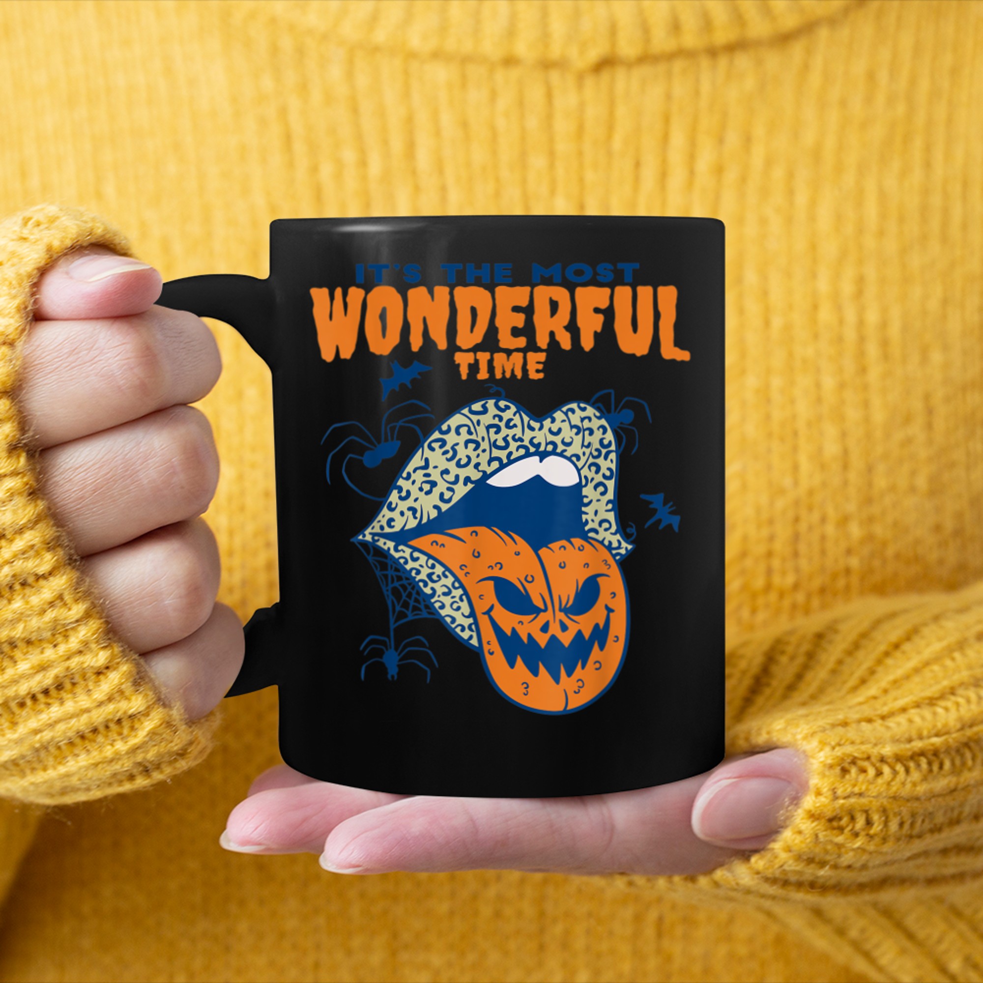 It's The Most Wonderful Time of the Year - Funny Halloween (9) mug black