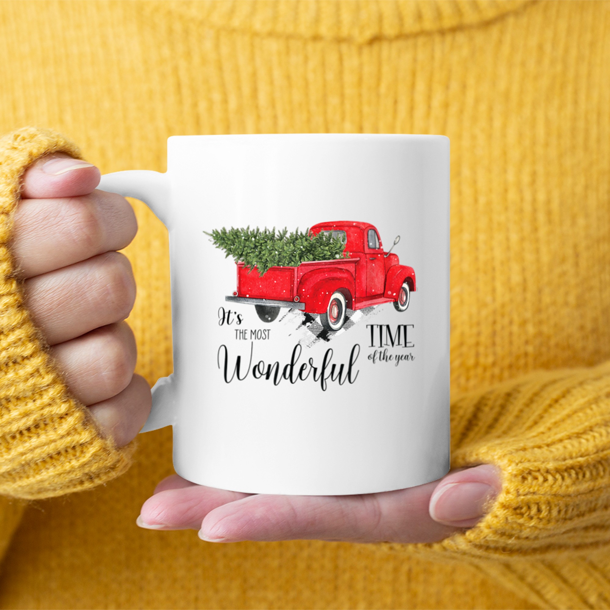 Its the Most Wonderful Time of the Year Christmas (1) mug white