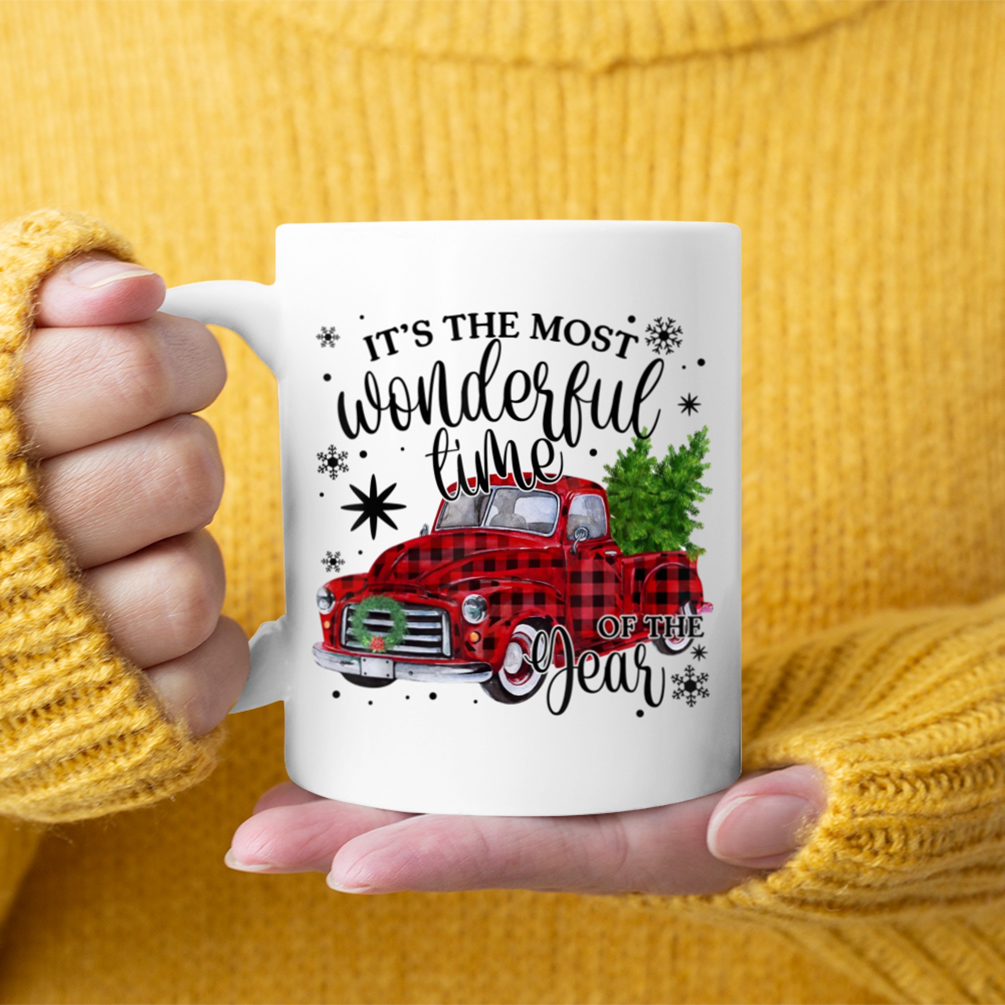 It's The Most Wonderful Time of The Year Funny Christmas mug white