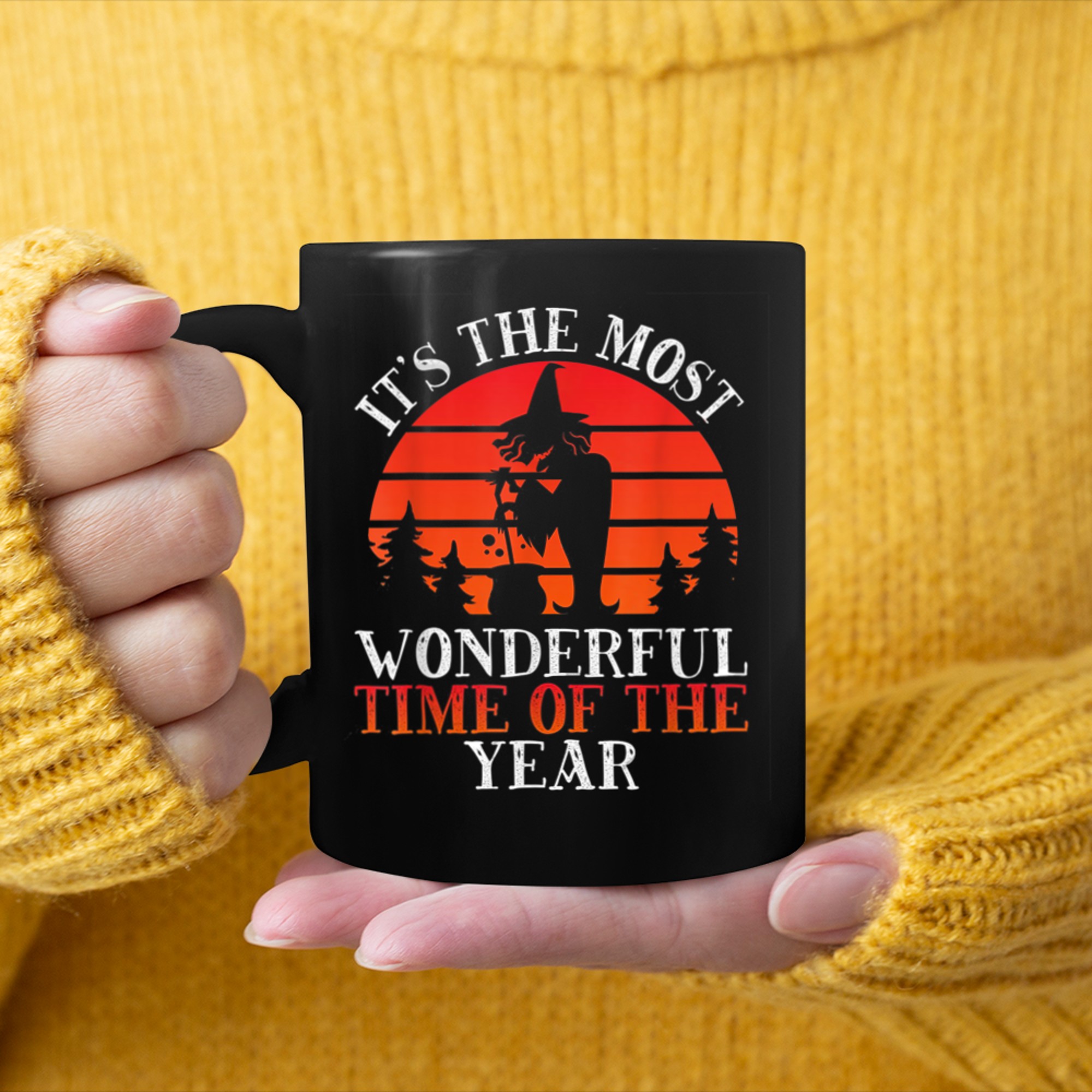 It's The Most Wonderful Time Of The Year Halloween (19) mug black