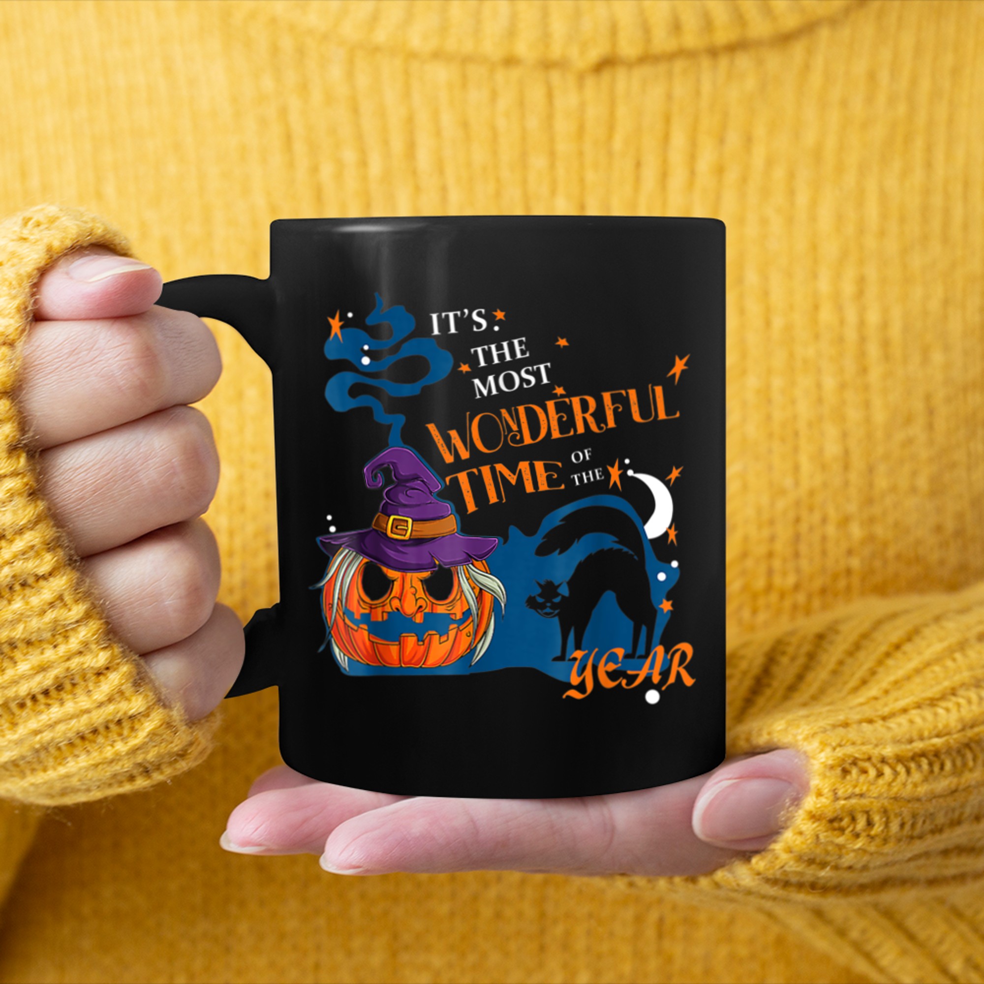 It's the Most Wonderful Time of the Year Halloween 2022 mug black