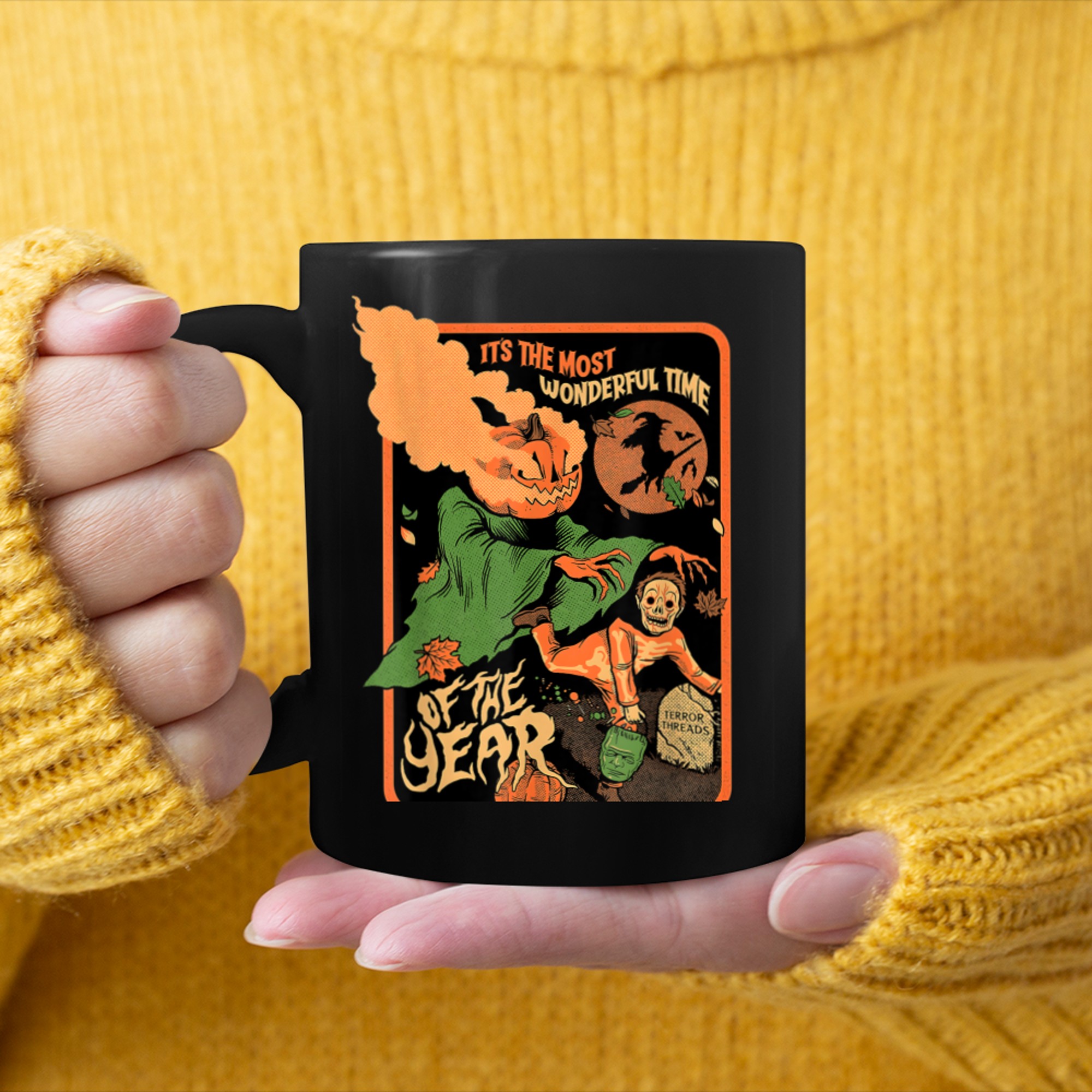 It's The Most Wonderful Time Of The Year Halloween Costume mug black