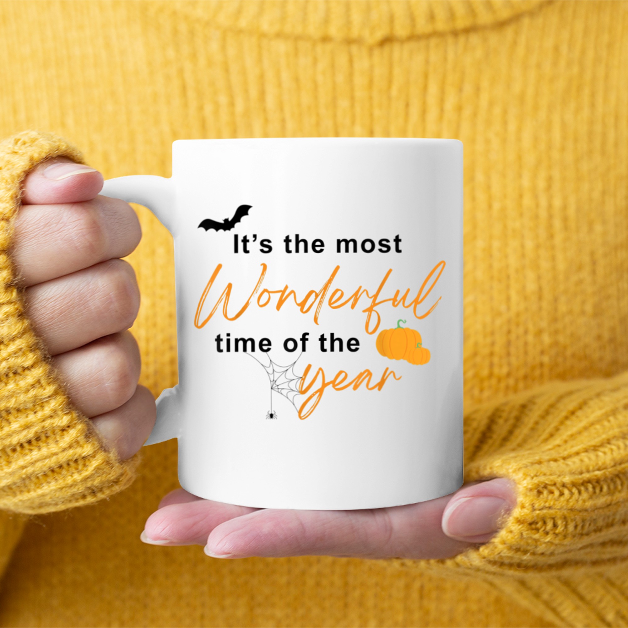 It's The Most Wonderful Time Of The Year Halloween Teachers mug white