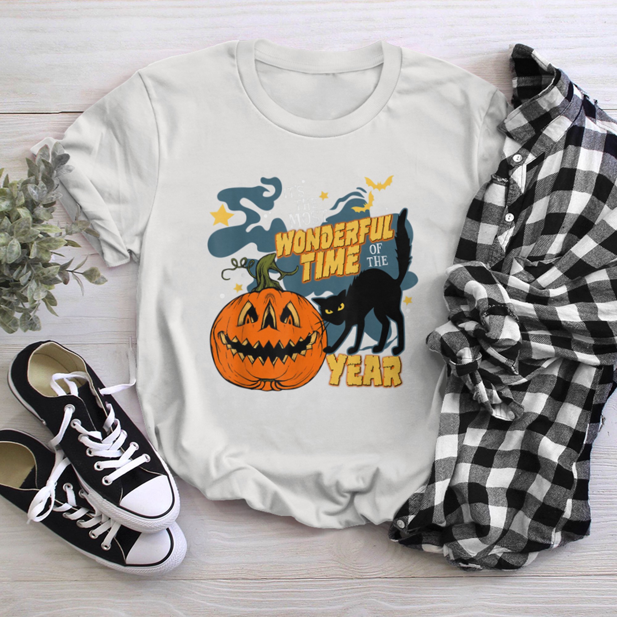 It's the Most Wonderful Time of the Year Halloween Tee (3) t-shirt White