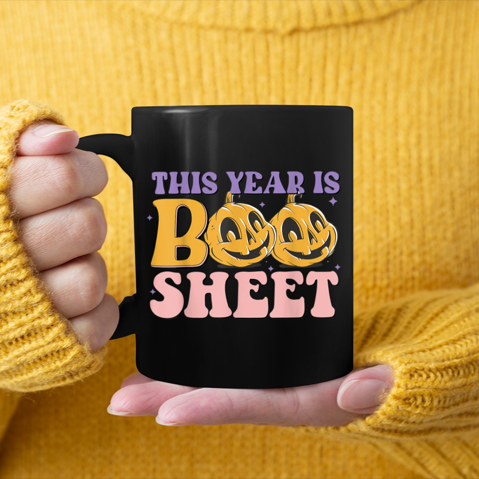 This year is boo sheet (3) mug black