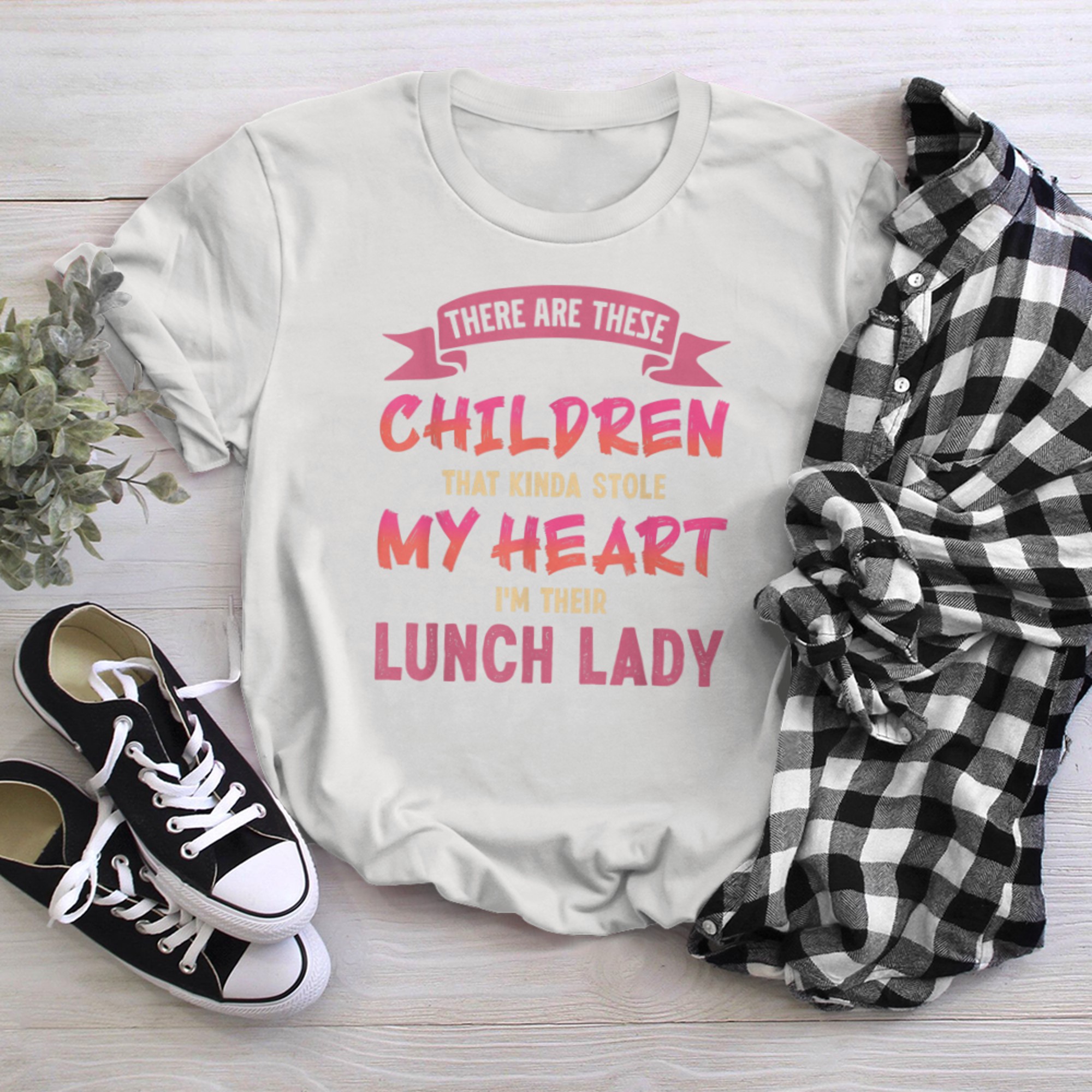 Lunch Lady Crew School Staff Food Service Cafeteria Kitchen t-shirt White