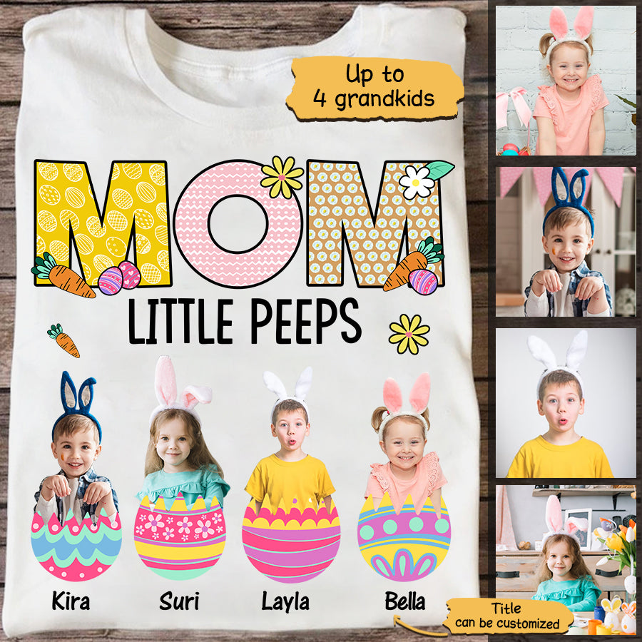 Mom Little Peeps Easter Shirt , Cute Easter Shirts for Mom, Mom Gifts, Easter Mom Shirt