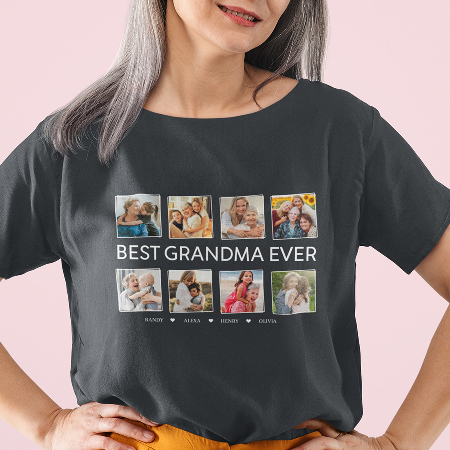 Best Grandma Ever  T-shirt, Grandma Shirt, Gifts for Grandma,  Mother's Day Gift