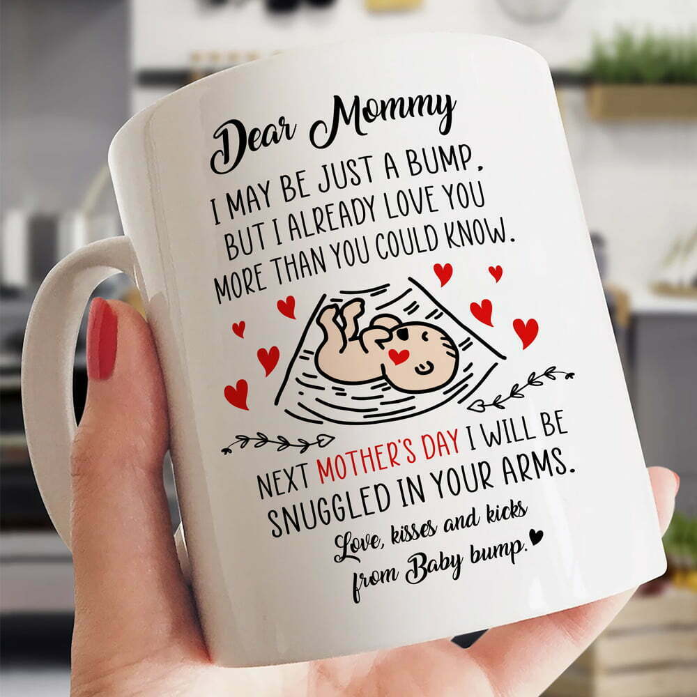 Gift For Mom To Be Mother's Day I Already Love You Mug