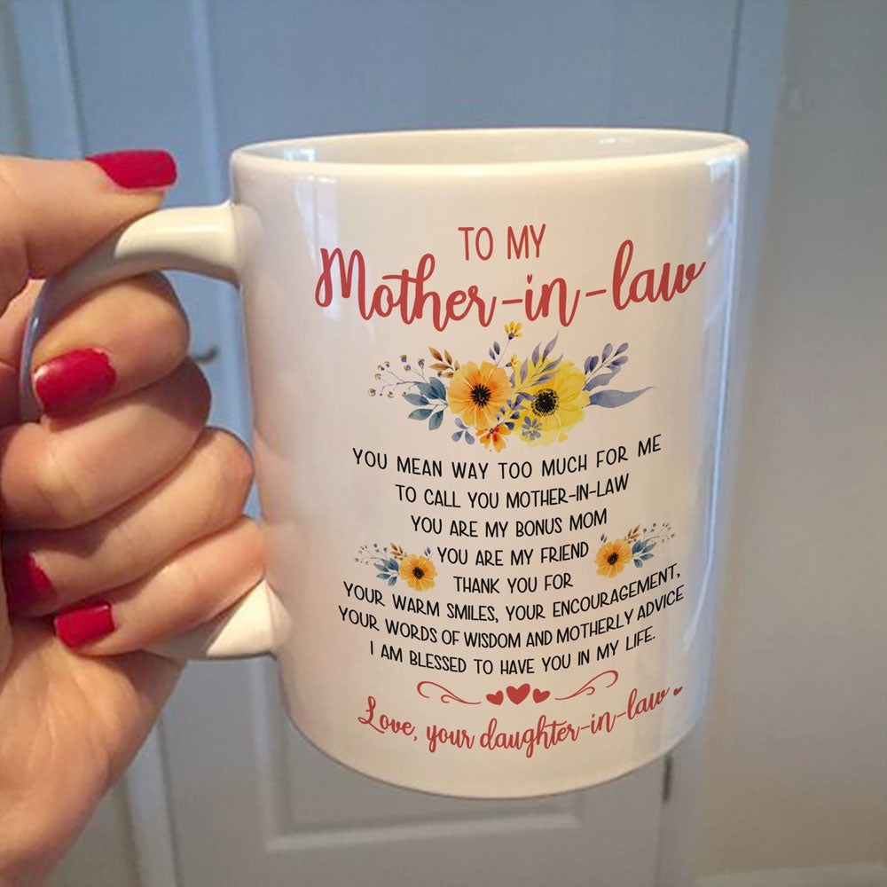 Gift For Mother-in-law You Are My Friend Mug