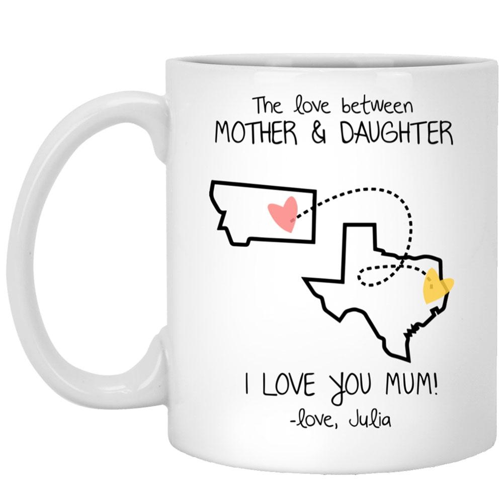 Gift For Mum The Love Between Mother &amp; Daughter Mug