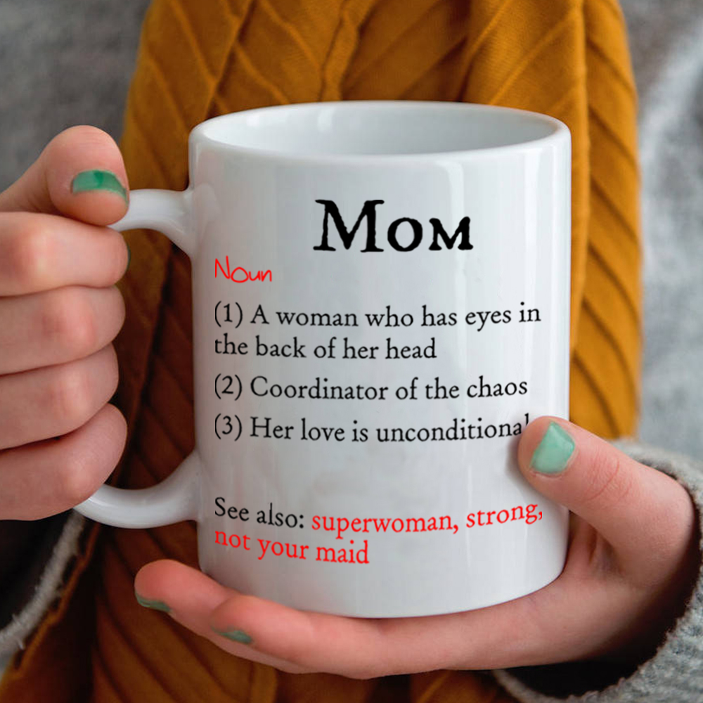 Dictionary Definition Mugs Gift For Mom