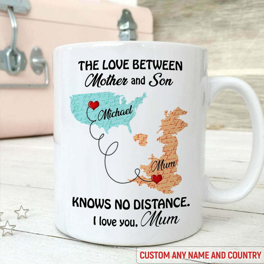 Gift For Mum The Love Between Mother And Son Mug