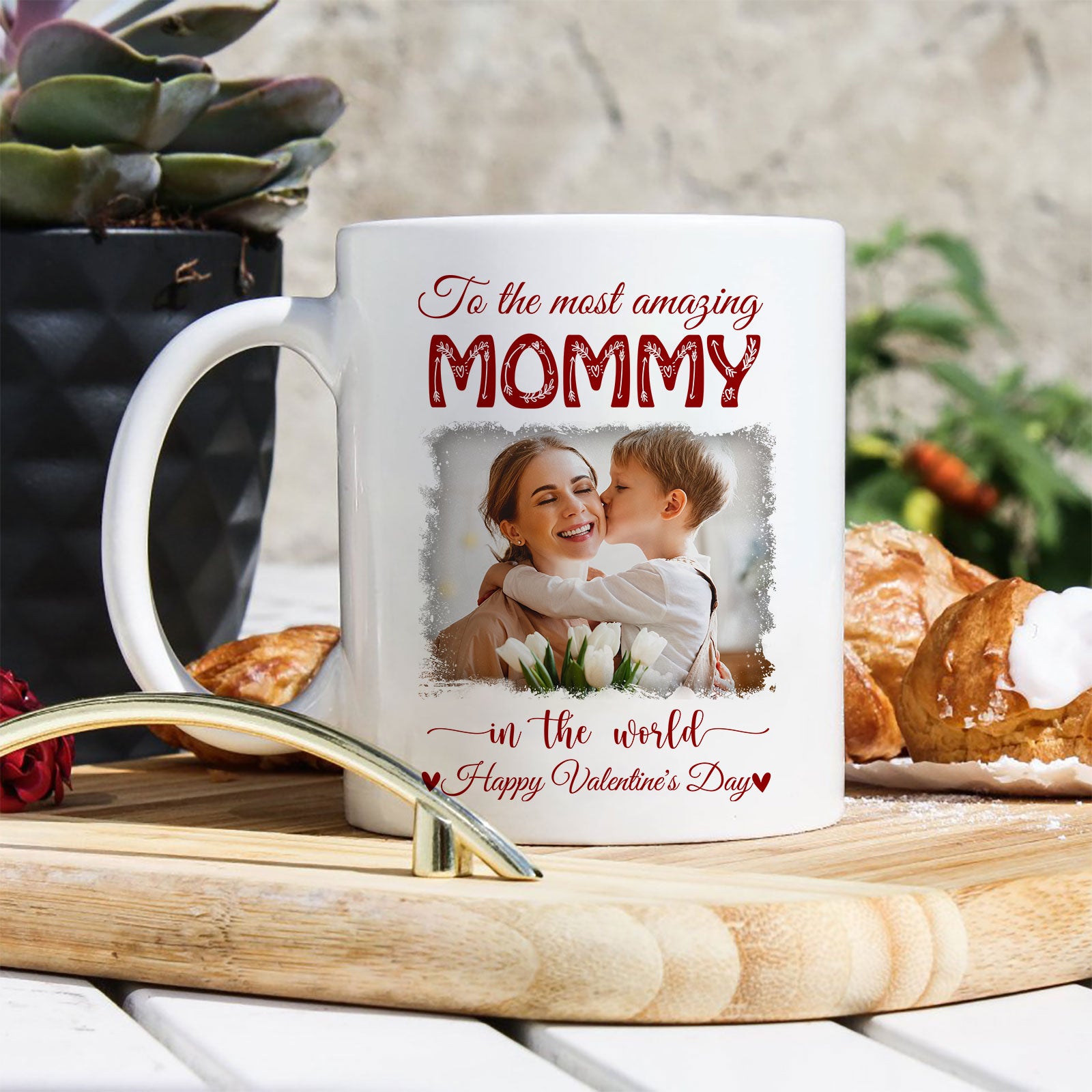 For Mom From Daughter, Son To The Most Amazing Mommy Personalized Mug