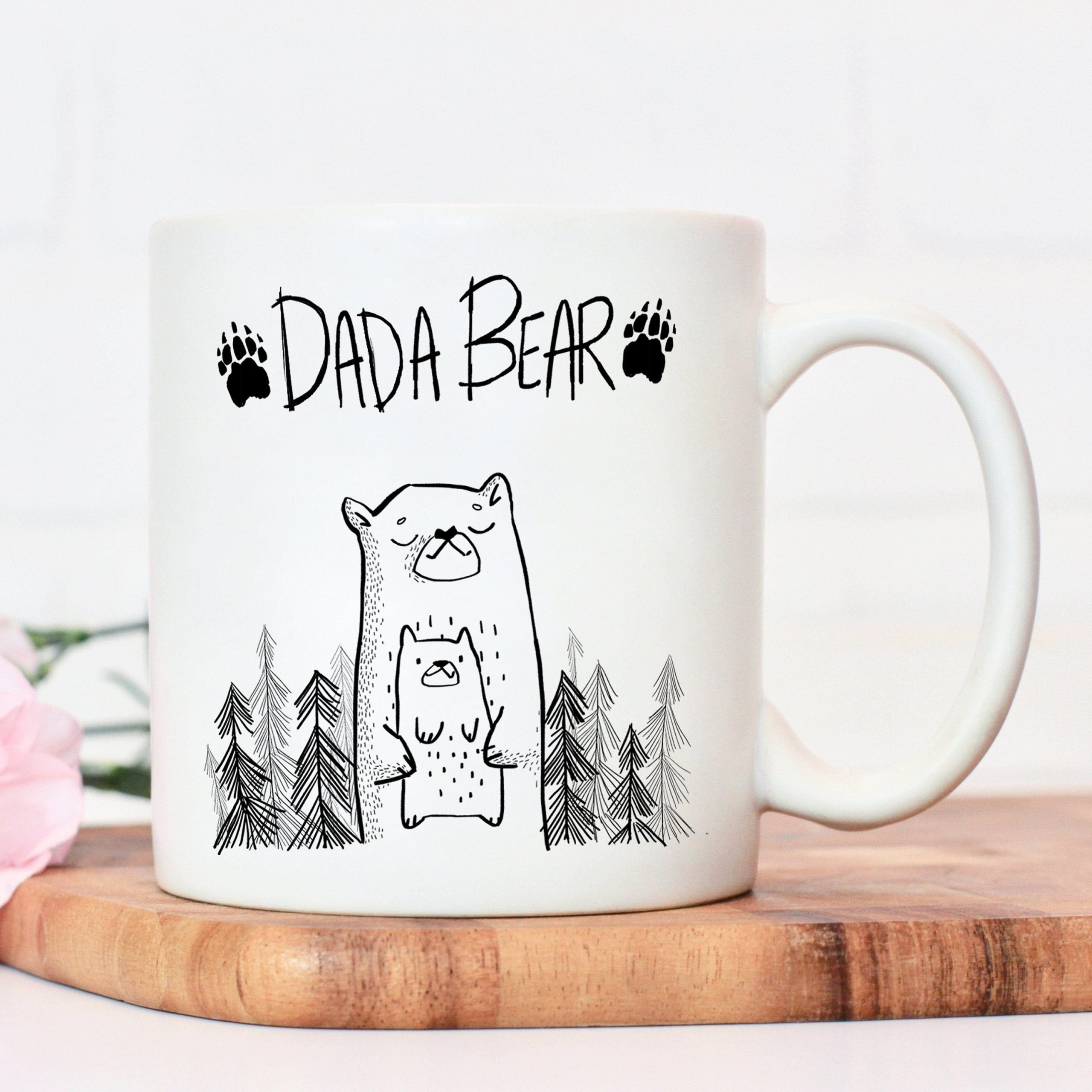 Dada Bear Mug Gift For Dad